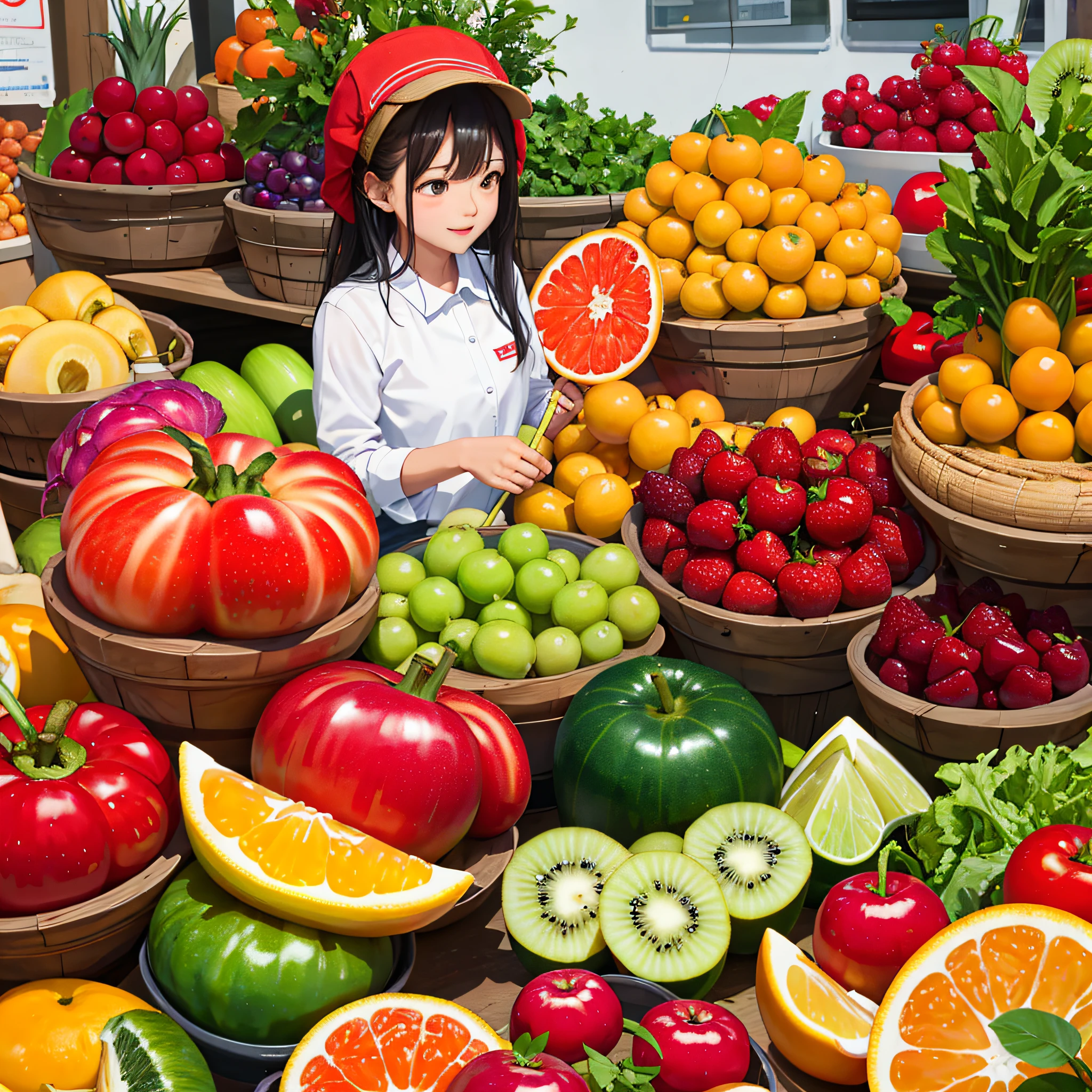 Quality products，Quality selection of fruits and vegetables，Daily necessities，HD8K，Logo cover