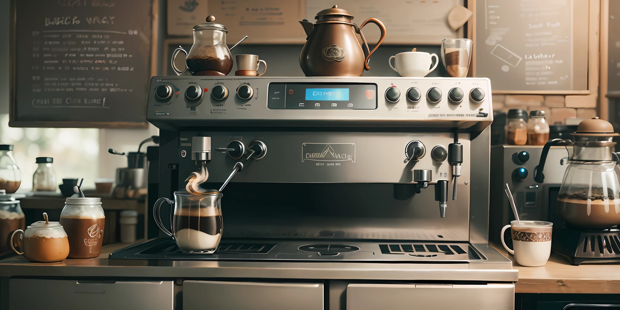 Fraternity coffee machine