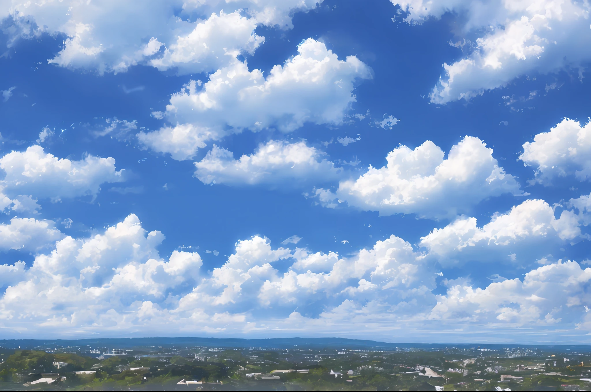 Cloud in a sky