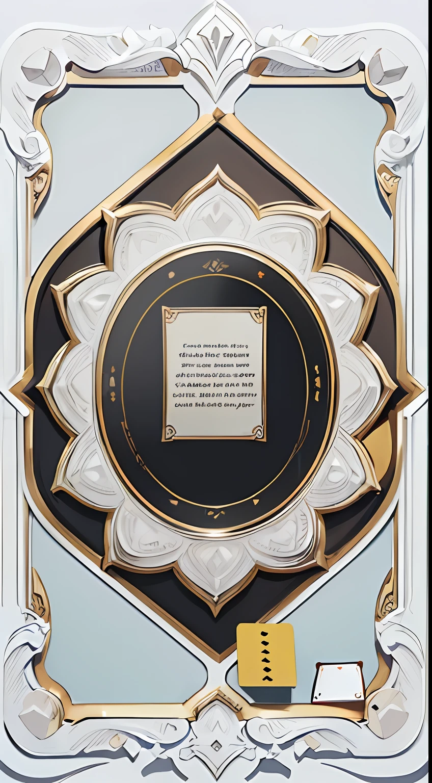 (((Beautiful border)))，（Quadrilateral border），(((Cards))) ，1个Giant Breast Girl，rich colours， Best quality at best， Beautiful elements， A high resolution， 4K， 8K，white backgrounid, industrial design, studio lit, C4D, OC renderer, Clean shadows, 4K