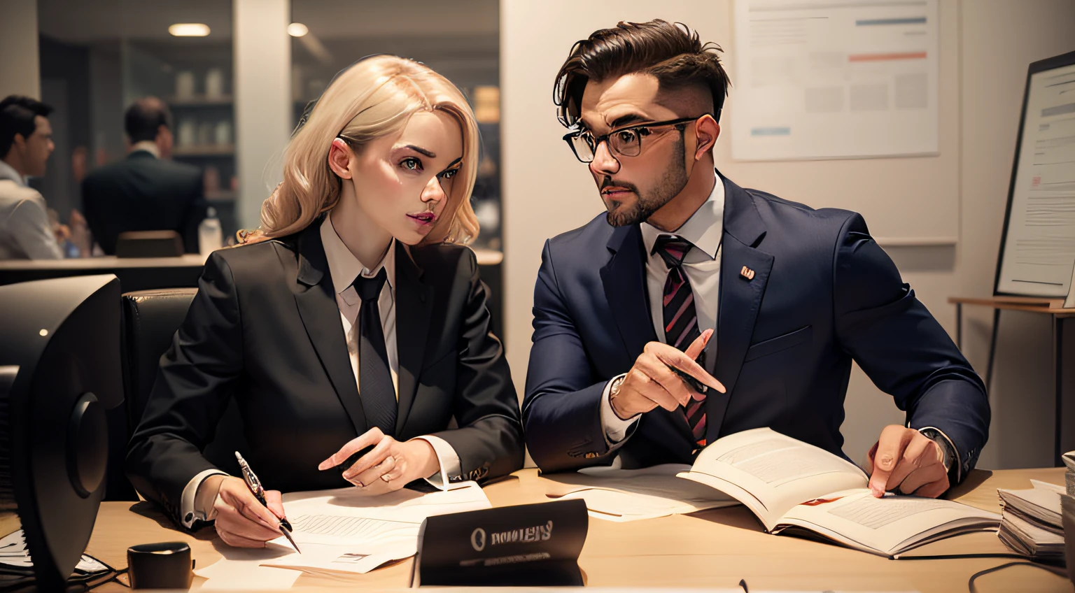comic strip,Business places,Businessman conversations,Pleasant conversation