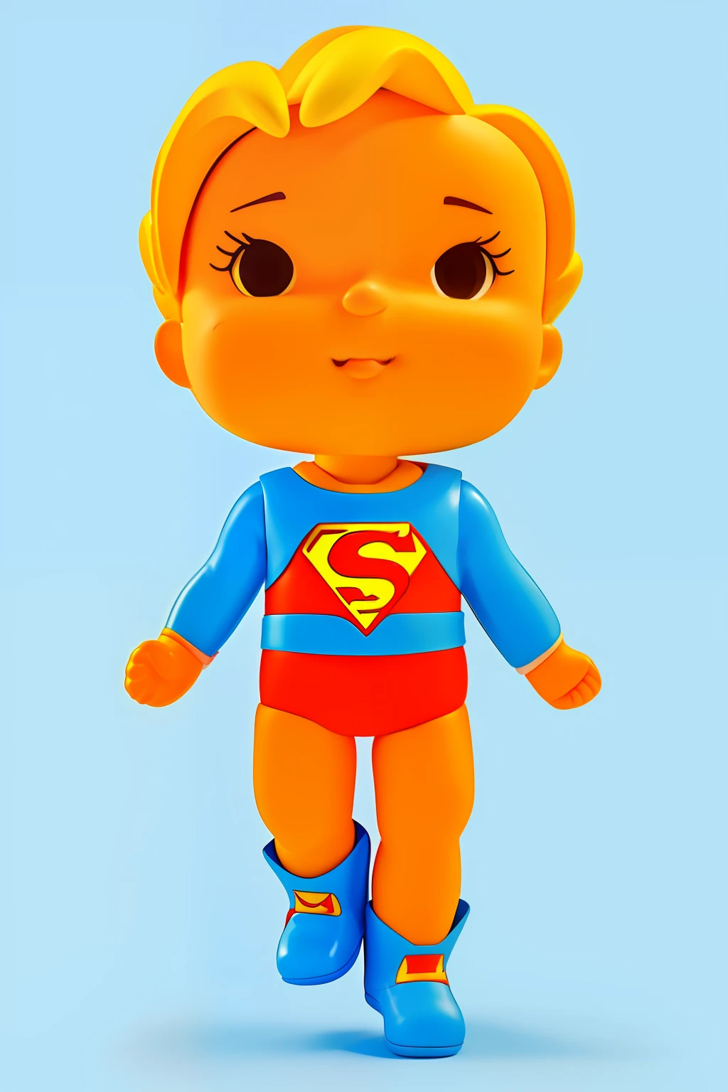 Super Baby，cartoony，adolable，quadratic element