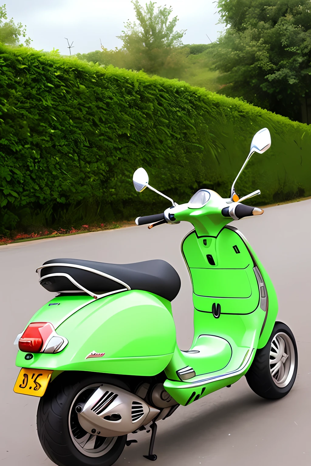 Vespa green