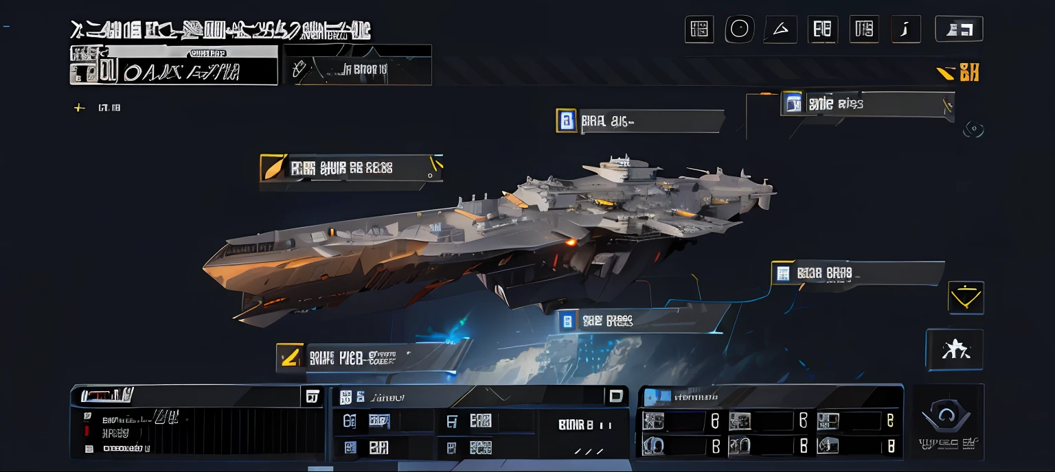 Close-up of computer screen with spaceship as background, Dreadnought, detailed spaceship, .cfg _ scale 1 5, military carrier rig, detailed crash space ship, in-game, in - game, new vehicle, realistic warship design, sci-fi highly detailed, kanliu666, ingame image, nipple play
