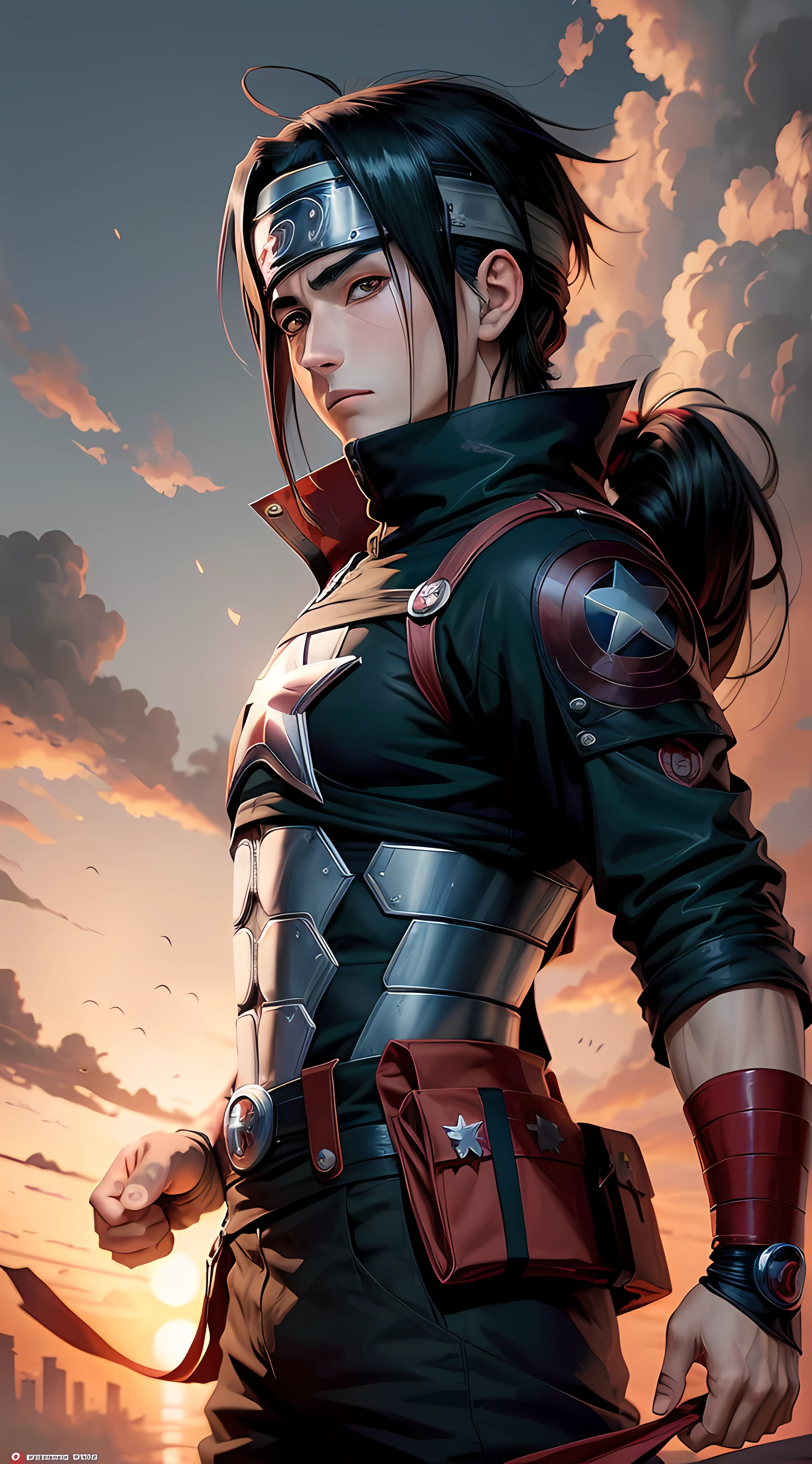 anime wallpaper itachi uchiha wallpaper naruto shipudden wallpaper, itachi uchiha as captain america, itachi uchiha as ironaman, itachi uchiha as captain america, itachi as captain america (itachi, itachi from naruto shipudden, portrait of itachi uchiha from naruto shipudden, from naruto shipudden, naruto shipudden artstyle, inspired by masashi kishimoto, itachi uchiha, wallpaper!, masashi kishimoto style, fan art, naruto shipudden style, itachi uchiha as captain america, itachi uchiha as ironaman, hq artwork