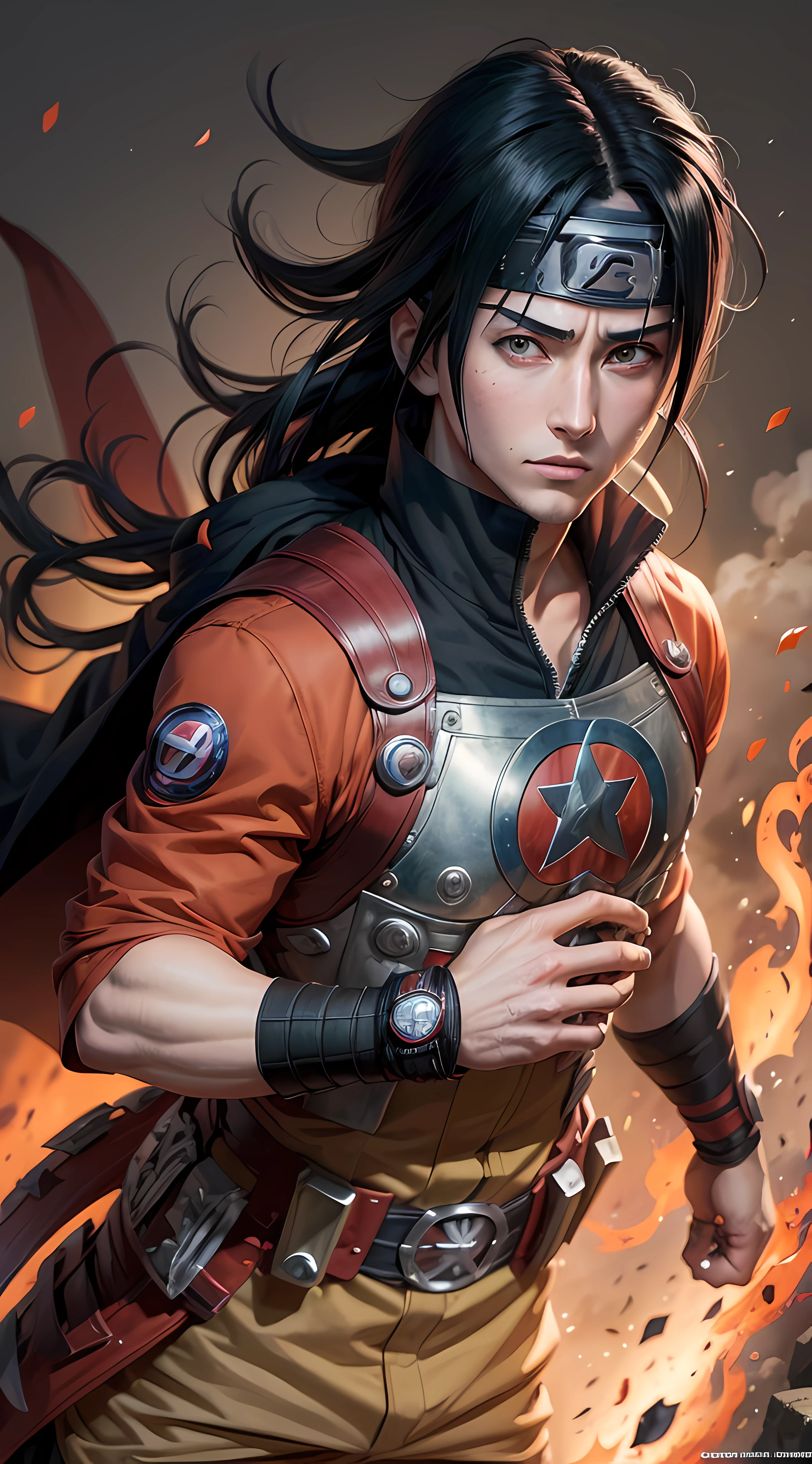 anime wallpaper itachi uchiha wallpaper naruto shipudden wallpaper, itachi uchiha as captain america, itachi uchiha as ironaman, itachi uchiha as captain america, itachi as captain america (itachi, itachi from naruto shipudden, portrait of itachi uchiha from naruto shipudden, from naruto shipudden, naruto shipudden artstyle, inspired by masashi kishimoto, itachi uchiha, wallpaper!, masashi kishimoto style, fan art, naruto shipudden style, itachi uchiha as captain america, itachi uchiha as ironaman, hq artwork