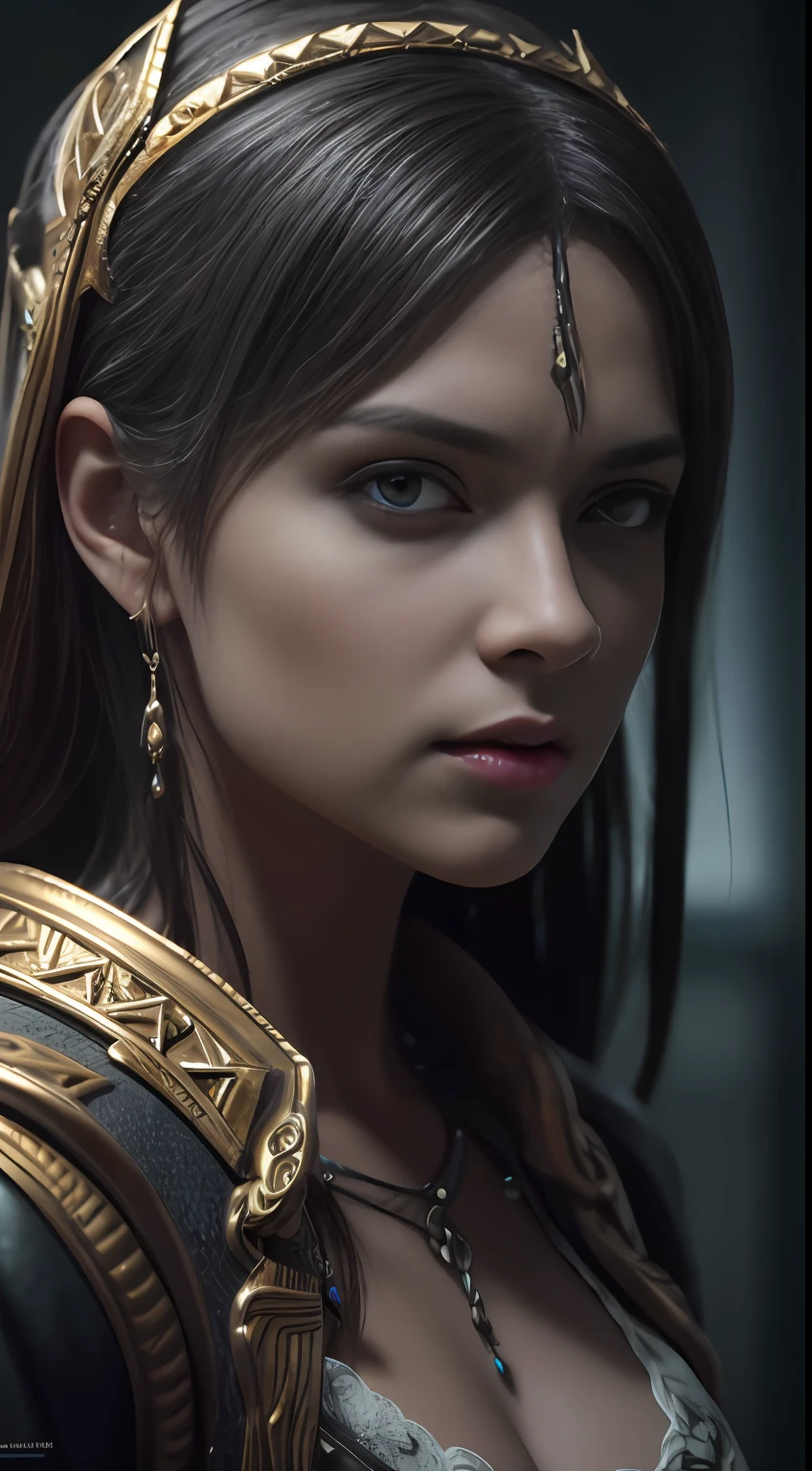 Cinematic Realistic,egipt warrior,hyperdetailed intricately detailed gothic art trending on artstation triadic colors unreal engine 5 detailed matte painting, deep color, fantastical, intricate detail, splash screen, complementary colors, fantasy concept art, 8k resolution, gothic deviantart masterpiece, closeup portrait, high detail, trending on artstation --ar 2:3, Ultra-realistic, cinematography, hyper-detailed, absolute realism, cinematic scene cinematic lighting, hyper-resolution, Perfectionism,ultra-detailed, hyper maximalist, Epic, Photorealism, Very high detail, shot with a professional camera, cinematic lighting, soft lighting, intricate details, depth of field, photography, cinematic shot,