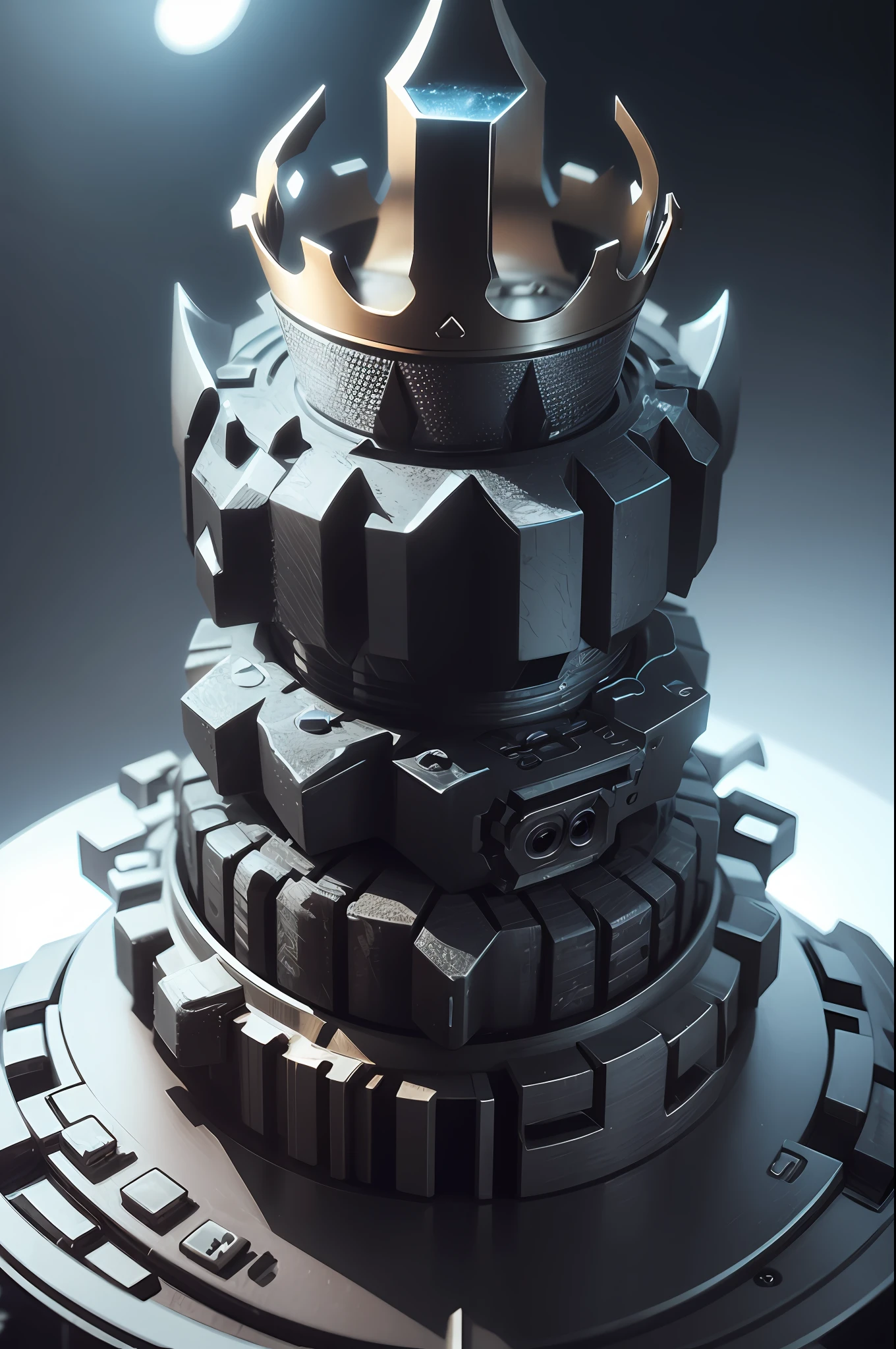 cyberpunk style, realistic close-up photo of a crown, ice cubes and water splash, random movie scene, epic design, chaos aesthetics, concept pfoto art, carbon, stealth, noir, hardcore, death metal, ornate, luxurious, highly detailed, intricate details, digital 3d, hard surface, real-time, vfx, modern design, trending on artstation, cgi, splash screen, sharp focus, uhd, hdr, high dim --ar 3:2 --auto