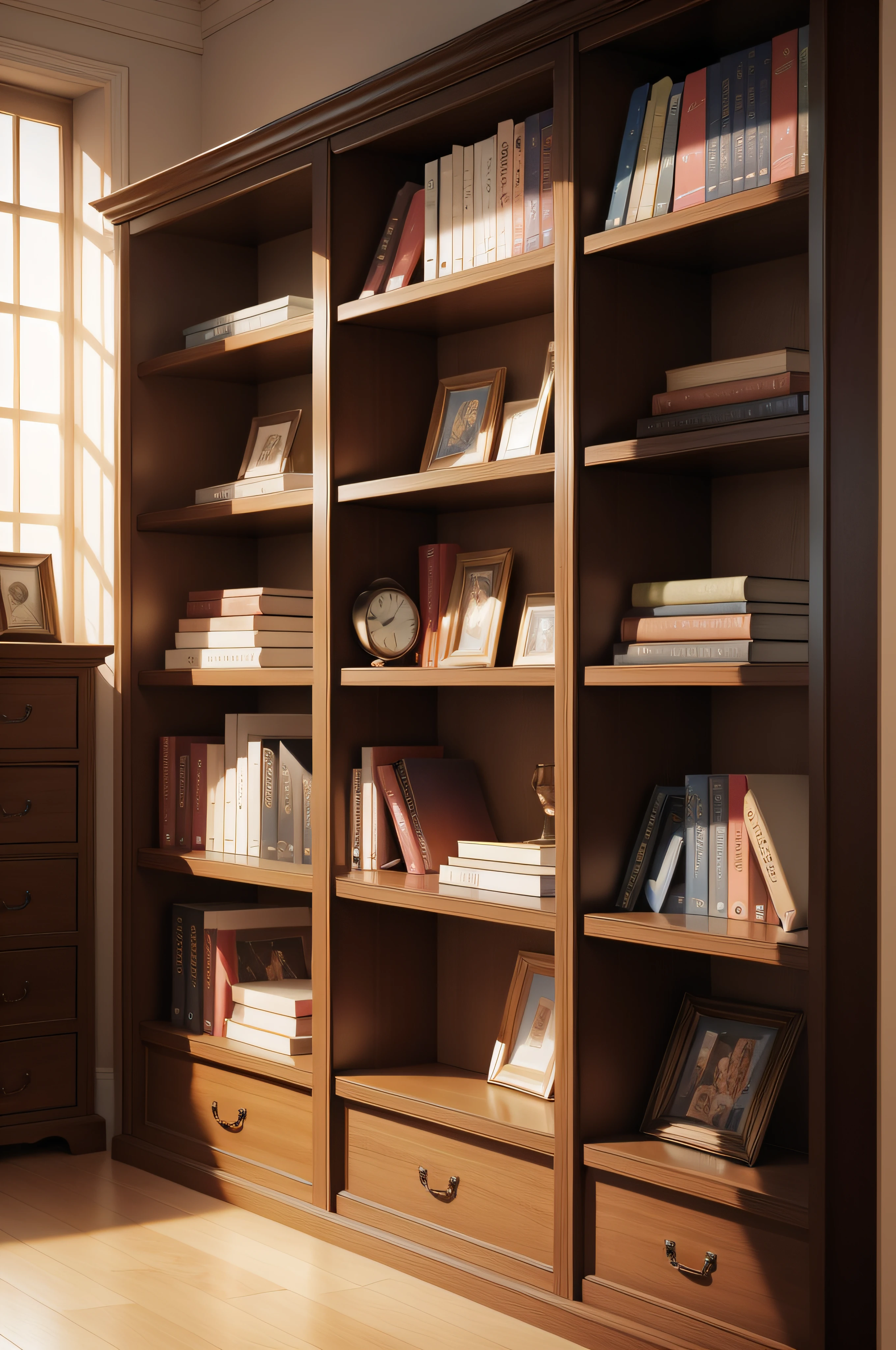 bookcase atlibrary books