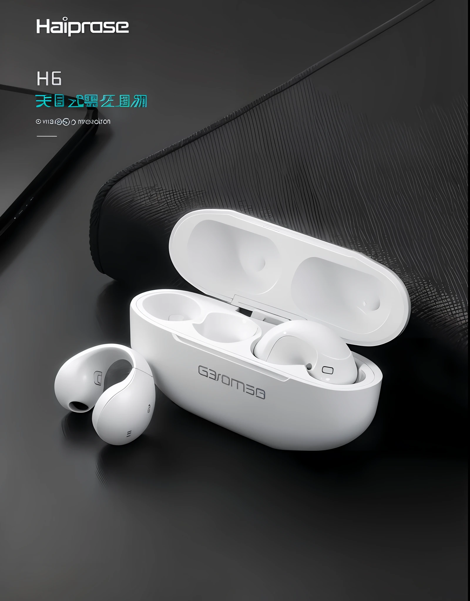 Hanging ear Bluetooth headset