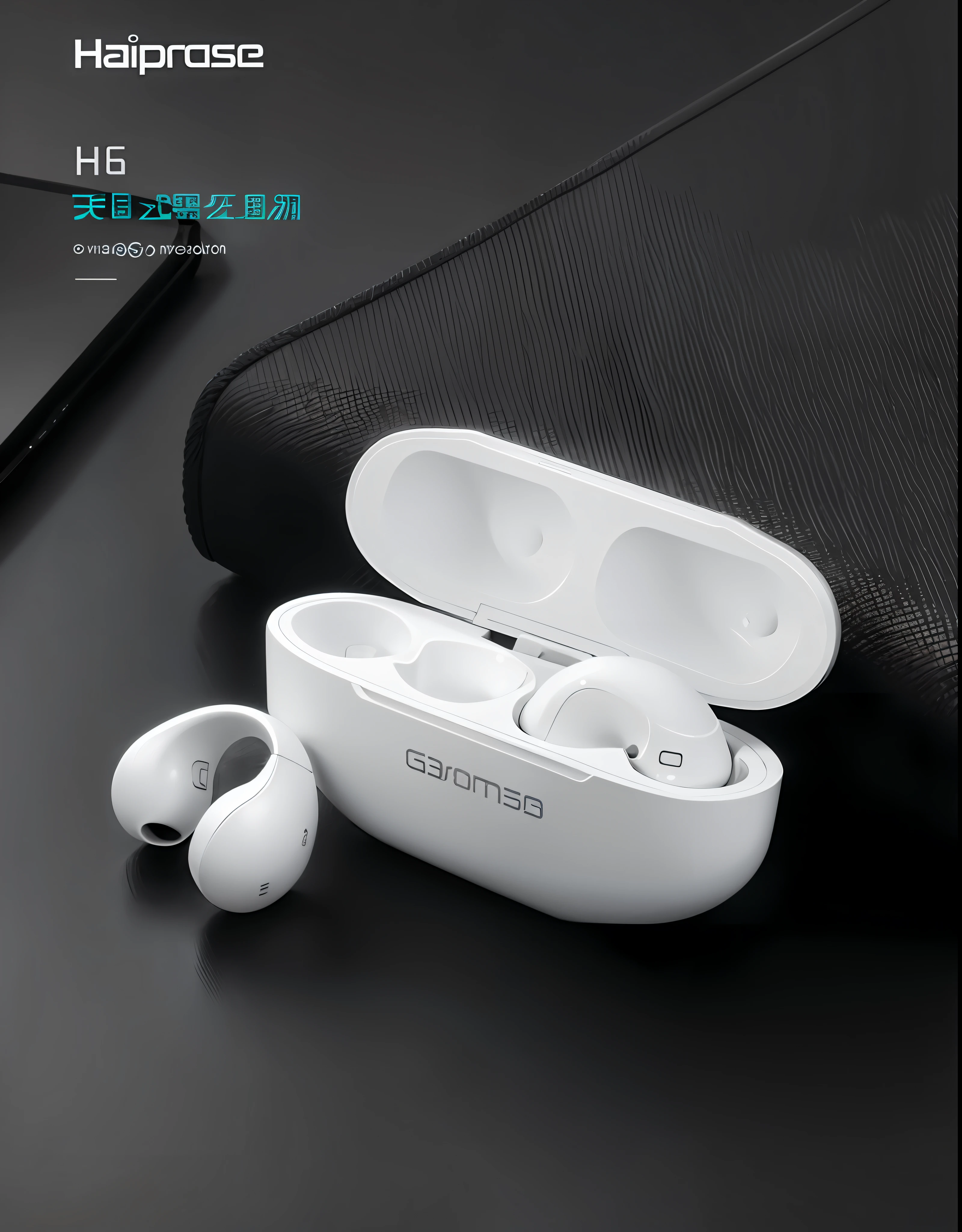 Hanging ear Bluetooth headset