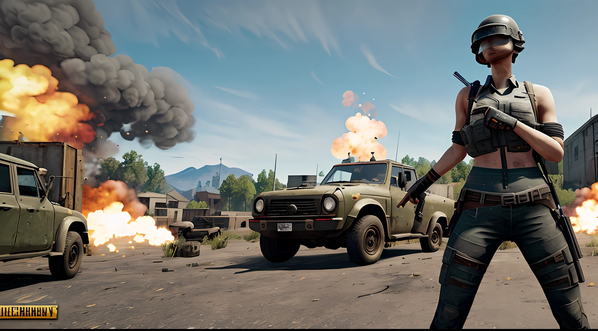 Pubg dangerous war background