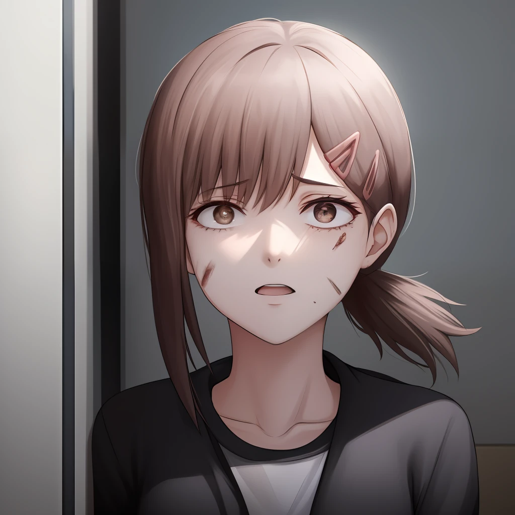 A beautiful girl，Being bullied，There are injuries on the face，Wind of terror，quadratic element