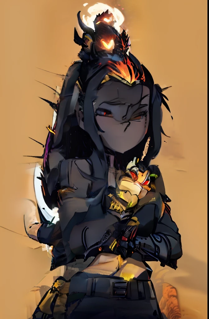 Fire salamander,Words with logos "Fire salamander" carry out,Cartoony