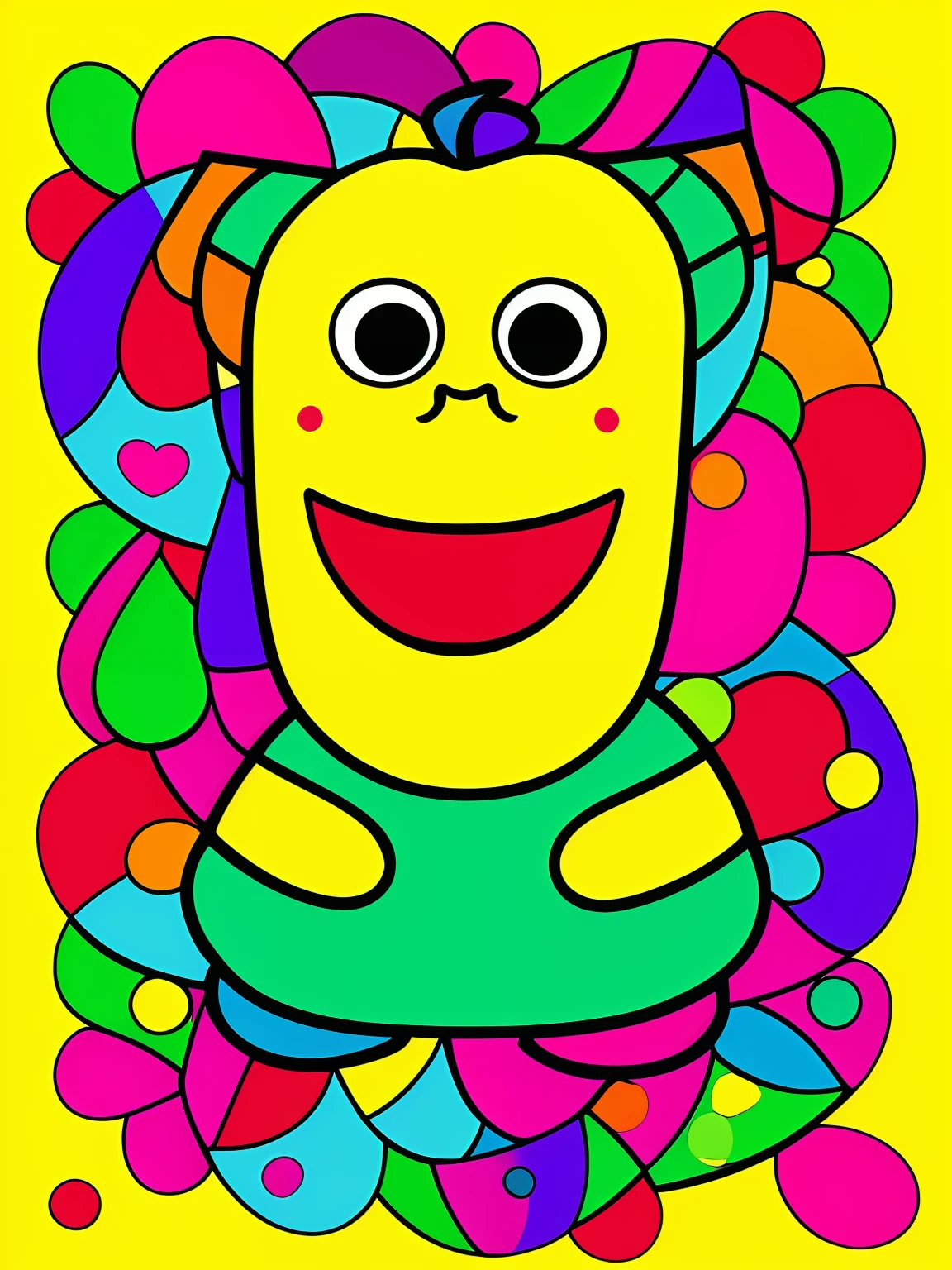 "Imagine uma obra de arte retratando um suculento,MelBanana colorido, Bright as a rainbow. BANANA is the central point of the composition, com suas formas e contornos suaves, convidando os espectadores a apreciarem sua beleza. The color palette is vibrant and lush, with rich and vivid tones that blend harmoniously on the surface of A BANANA . Vermelhos intensos, laranjas brilhantes, amarelos dourados, verdes exuberantes, azuis profundos e roxos encantadores criam uma sinfonia de cores que envolvem a fruta. Small details of light and shadow add depth and realism to the image, Making The Banana Look Almost Palpable. Through this artistic representation,acolchoamento ROMERO Brito, The Banana becomes a symbol of vitality, frescor e alegria, cativando os espectadores e convidando-os a saborear sua beleza colorida." , ROMERO BRITO