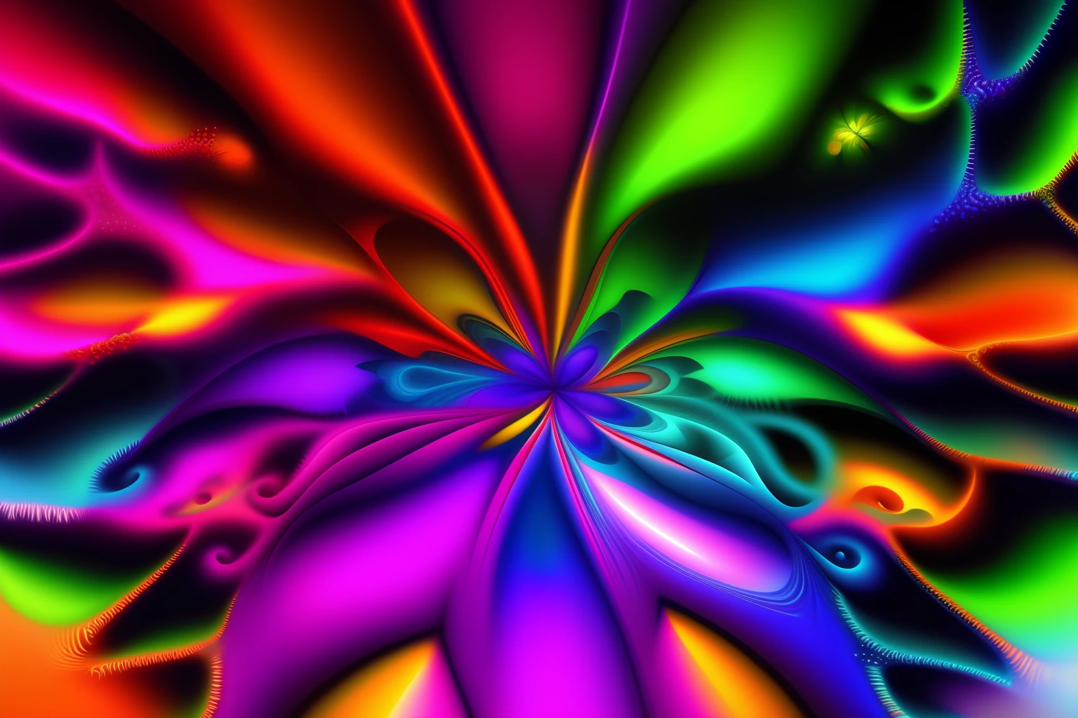 a computer generated image of a colorful flower with a large center, psychedelic digital art, trippy fractals, psychedelic fractal art, hallucinatory art, fractal algorightmic art, psychedelic fractals, abstract fractal art, fractal art, psychedellic fractals, dmt art, elaborate digital art, digital art ”, digital art”