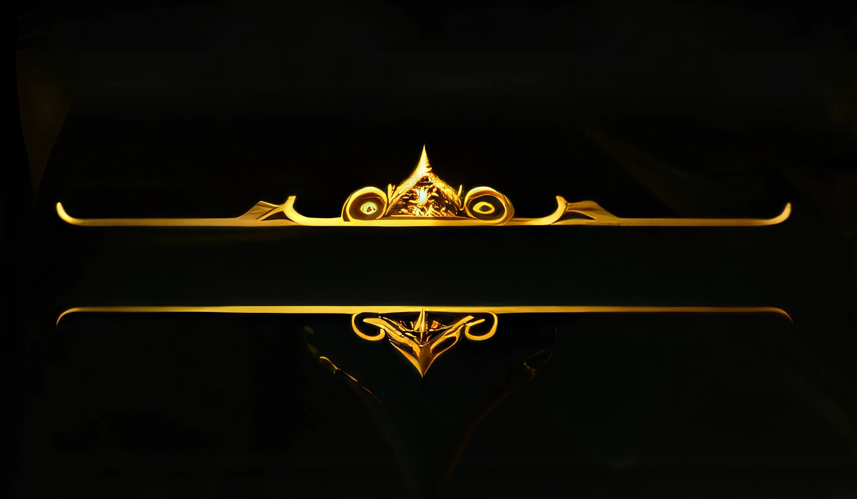 Gold and black background, World of Warcraft Spell Icon, 16K upscale image, Gold trim, Gorgeous gold ornaments, All in gold,