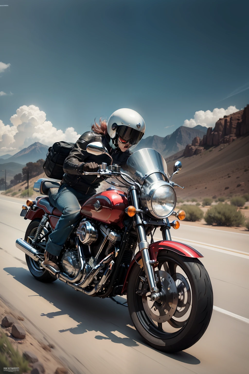 Motorcycle engine list poster