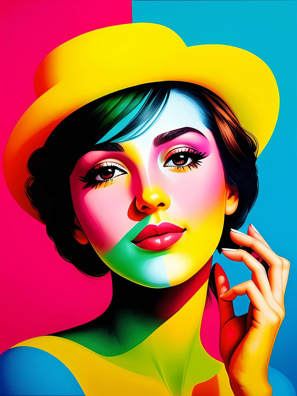 "Imagine uma obra de arte retratando um suculento,Cacho de uva colorido, Bright as a rainbow. UVA is the central point of the composition, com suas formas e contornos suaves, convidando os espectadores a apreciarem sua beleza,acolchoamento eduardo kobra. The color palette is vibrant and lush, with rich, vivid tones that blend harmoniously on the surface of The Grape Cluster . Vermelhos intensos, laranjas brilhantes, amarelos dourados, verdes exuberantes, azuis profundos e roxos encantadores criam uma sinfonia de cores que envolvem a fruta. Small details of light and shadow add depth and realism to the image, Making the bunch of Grape look almost palpable. Through this artistic representation,, UVA becomes a symbol of vitality, frescor e alegria, cativando os espectadores e convidando-os a saborear sua beleza colorida." , Eduardo Kobra