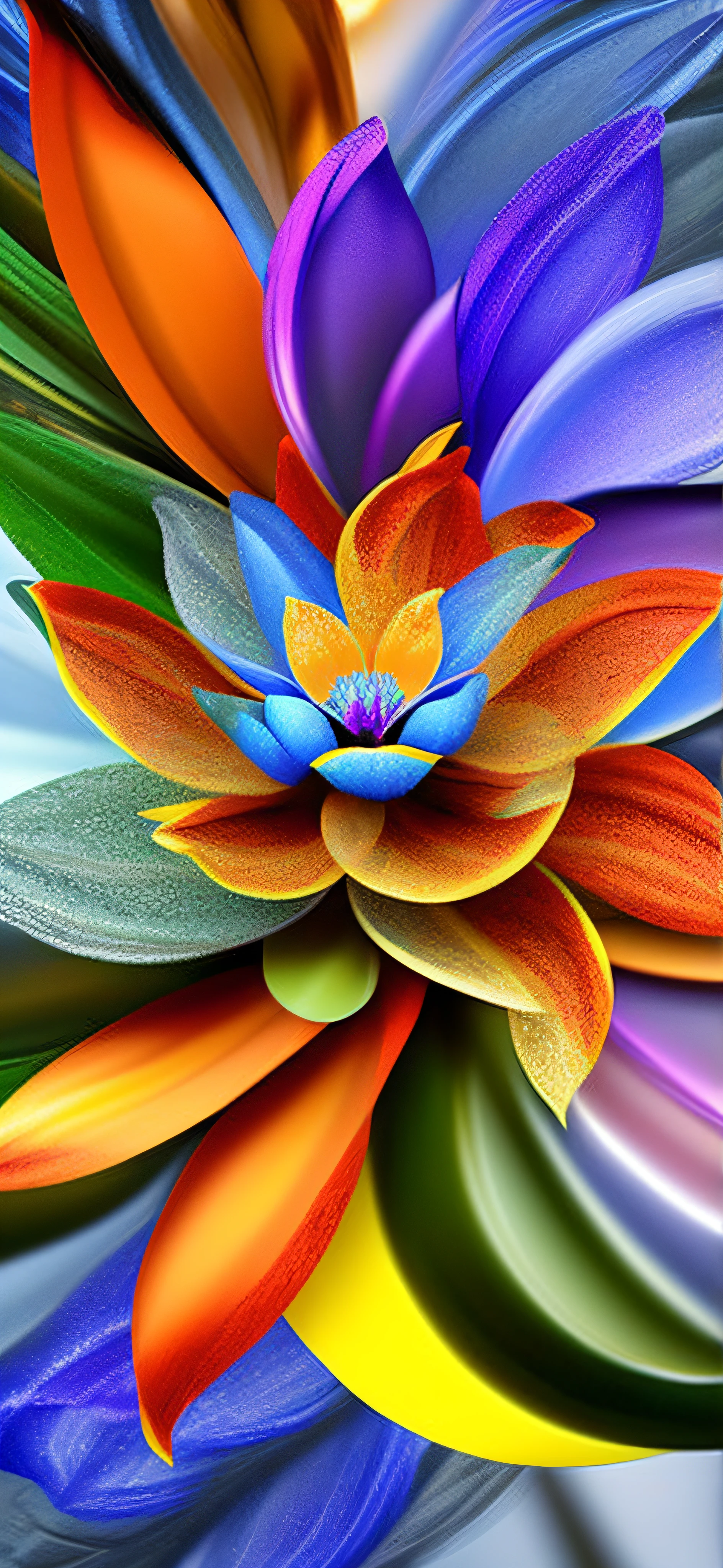 a multi elemental flower, Elemental Flowers