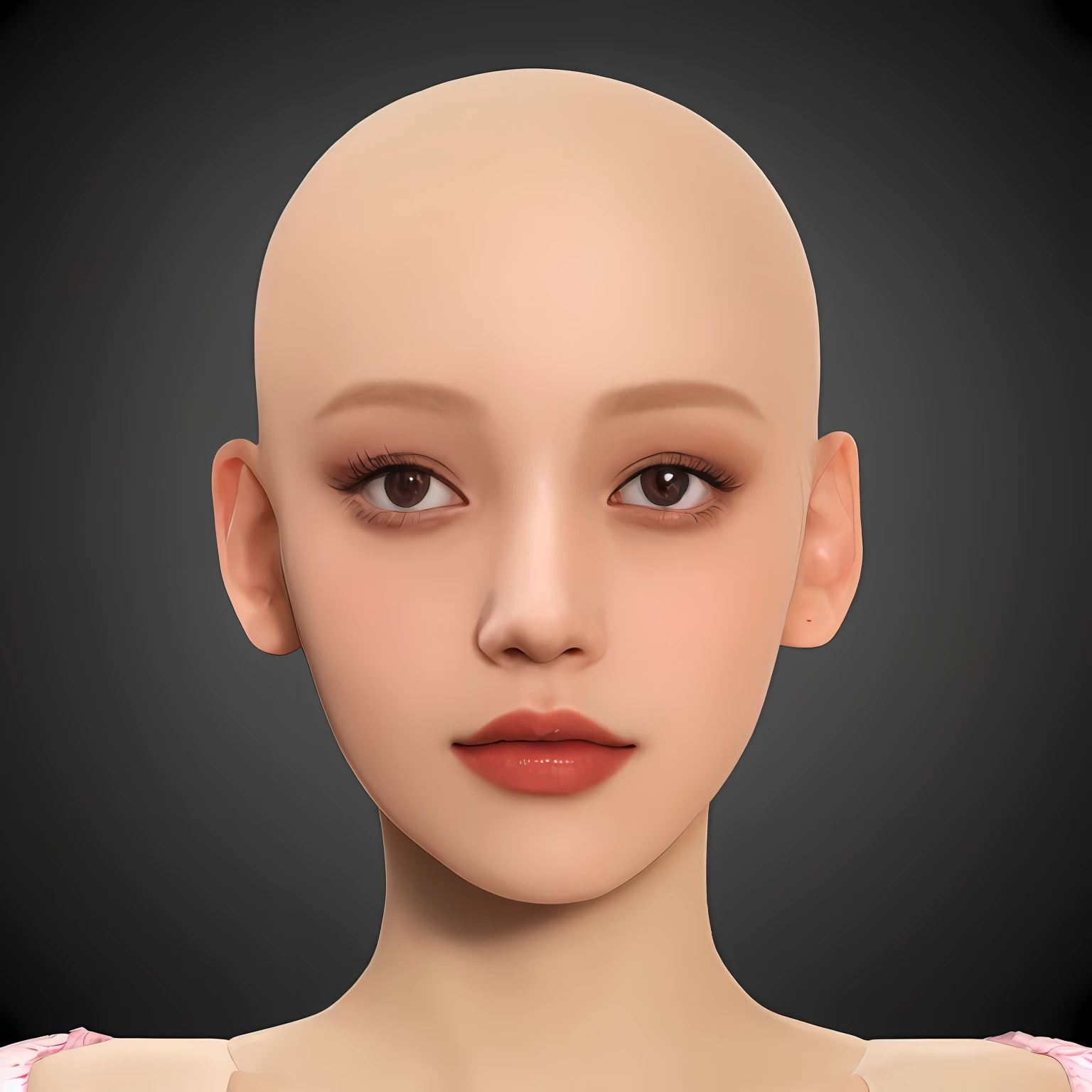 (detailed and realistic portrait of a girl with a clean face), (round eyes and long flutters hair shot outside),staring at camera,magical photography, dramatic lighting, photo realism, ultra-detailed,
intimate portrait composition, (centered image composition),(close up shot:1.6),best quality,f/1. 8, 85mm,
(28years asian woman), black_hair,(black_eyes:1.2),(bangs),makeup,white_dress,
(hazy blue_sky_background)
