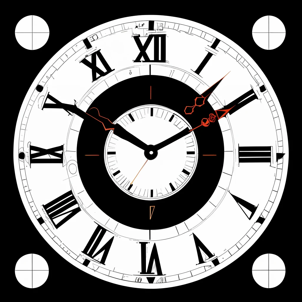 clockface,cartoony,succinct,the number