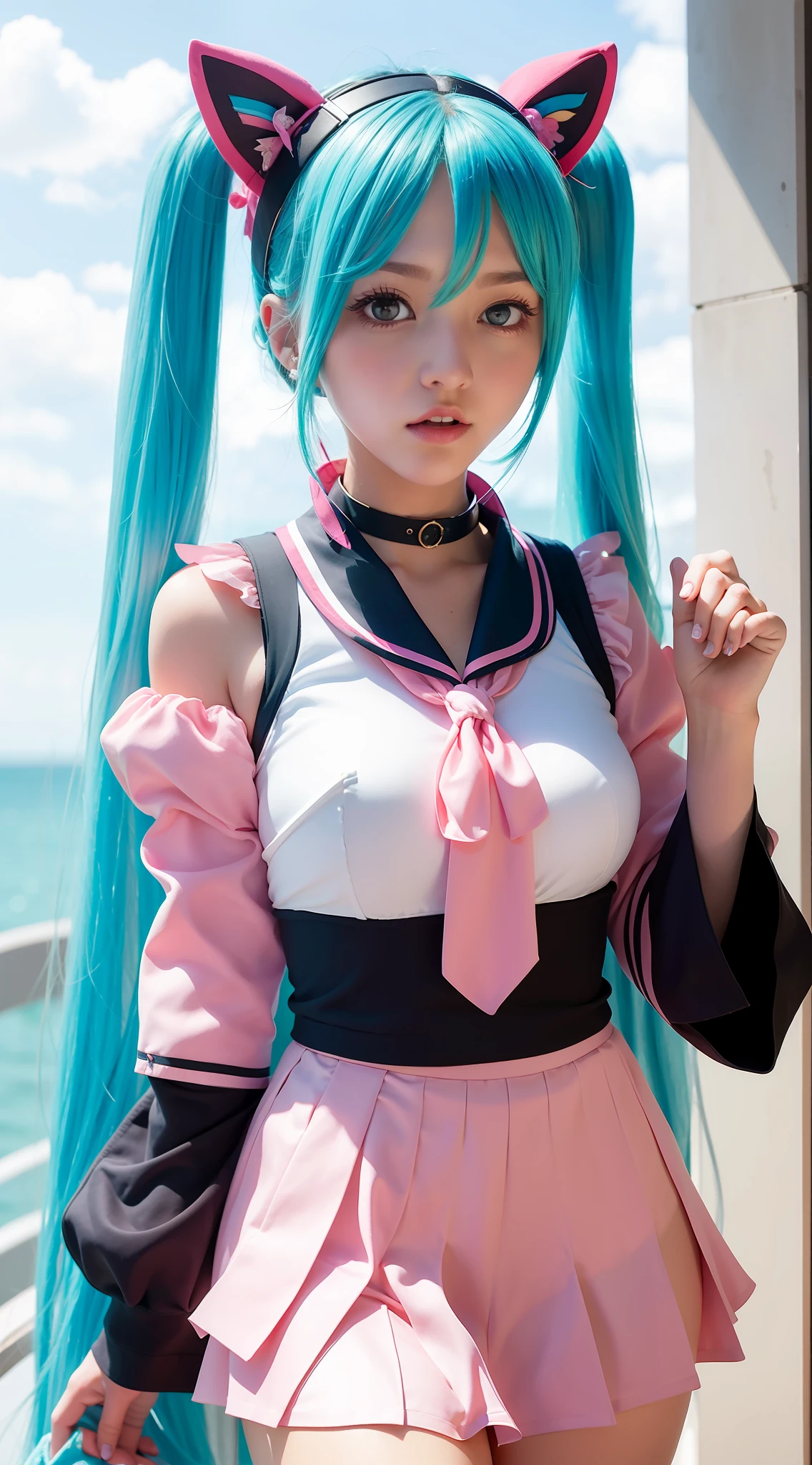 A whole marshmallow，the detail，closeup cleavage