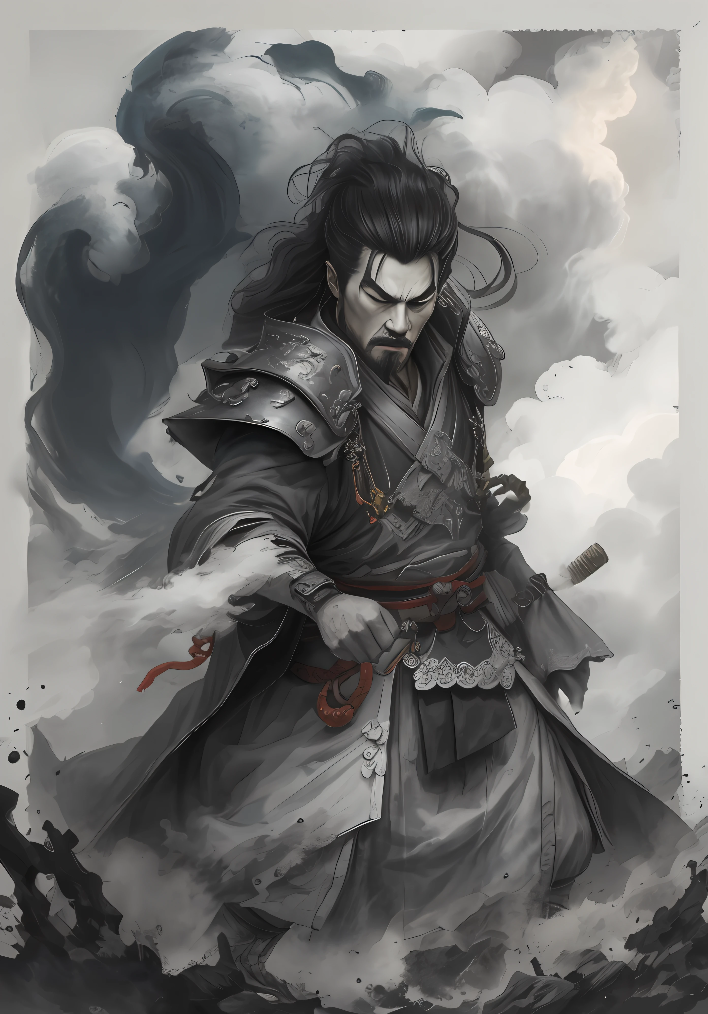 surrounded by cloud