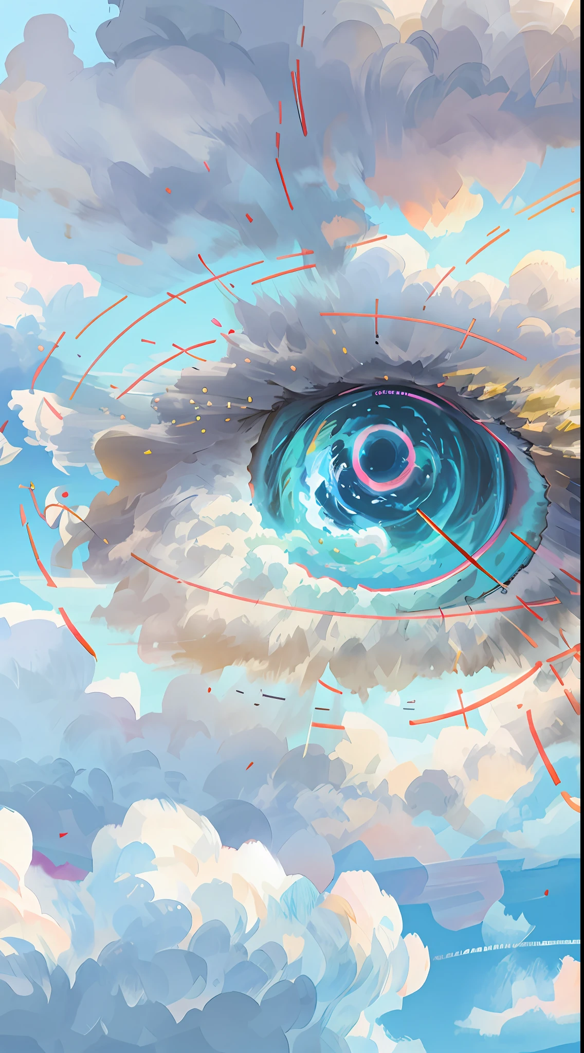 Masterpiece, best quality, high quality, white clouds, blue sky and white clouds, clear sky, complex, pastel colors, watercolor, Shinkai Makoto, blue, extremely detailed CG unity 8k wallpaper, bokeh, depth of field, HDR, bloom, chromatic aberration, realism, very detailed, artstation trend, CGsociety trend, complex, high detail, dramatic, midjourney art