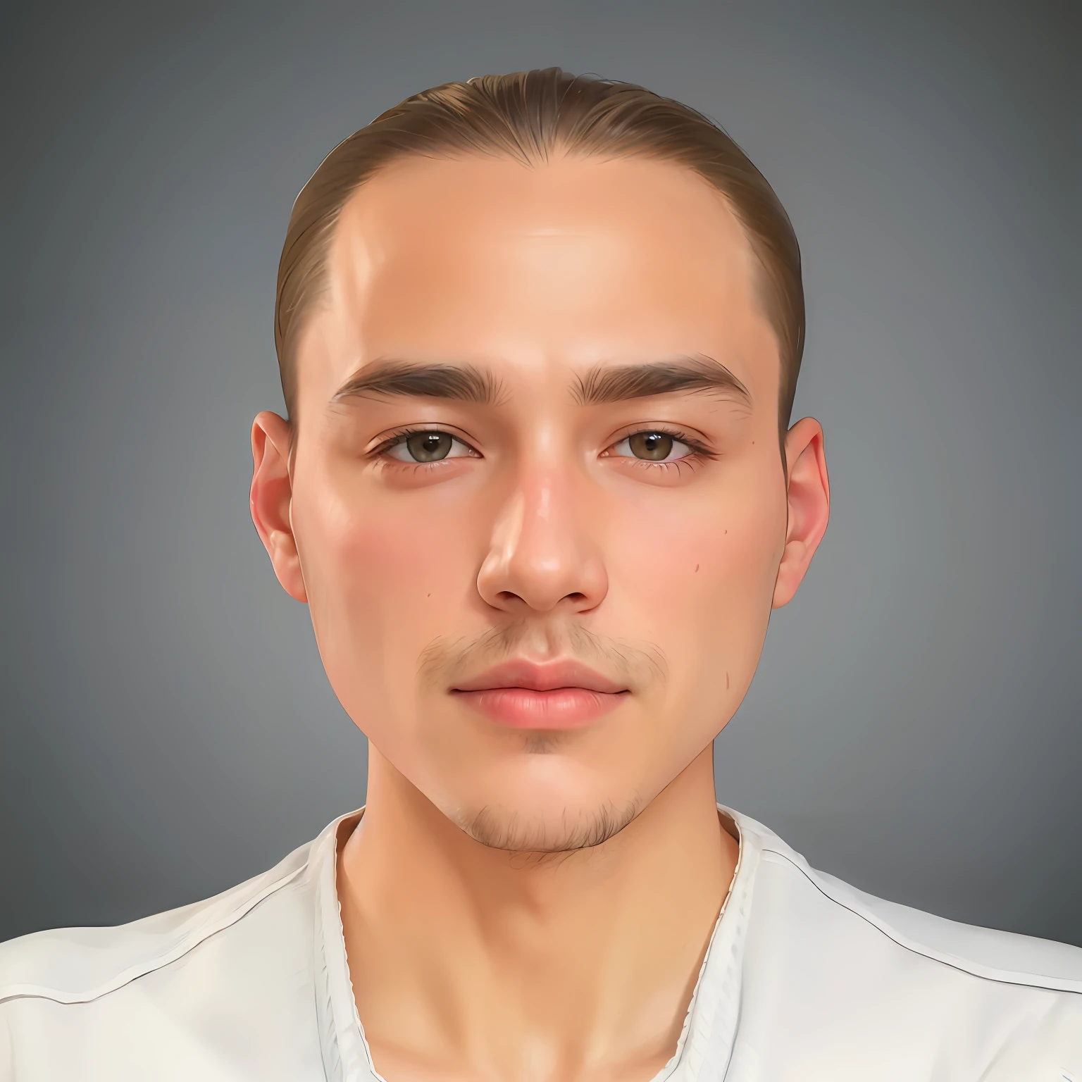 Best quality, masterpiece, ultra high res, (photorealistic:1.4), raw photo, handsome male, facial hair