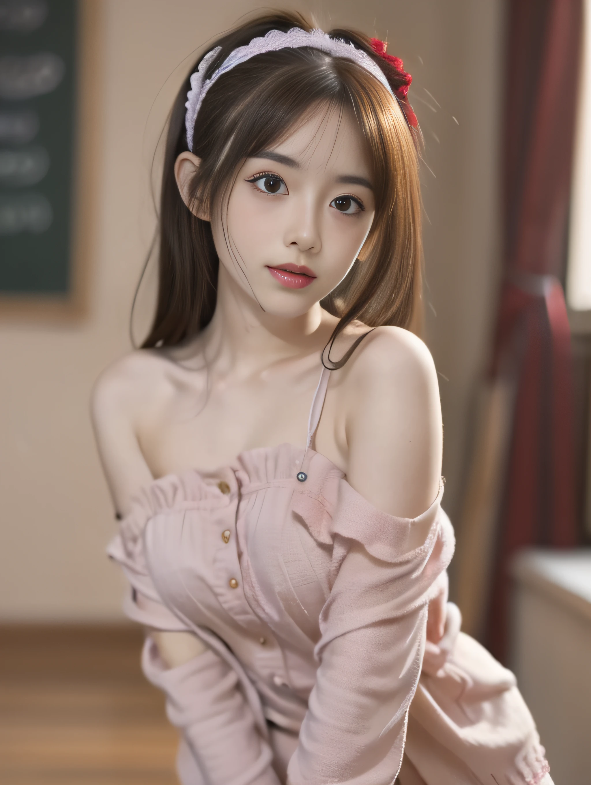 8K, Best Quality, Masterpiece: 1.2), Realistic, Ultra High Resolution, Intricate Details, 1 Girl, Beautiful Face, Pajamas, Upper Body, Standing, Wide Angle Lens, Surreal Schoolgirl, Surreal Schoolgirl, Realistic Anime 3 D Style,, Smooth Anime CG Art, 3 D Anime Realistic, Beautiful Anime High School Girls, Realistic Anime, Realistic Young Anime Girl (8K, Best Quality, Masterpiece: 1.2) Sakimichan HDRI, Pajamas, Lace, Shoulders, Bare shoulders, bare shoulders, bare shoulders