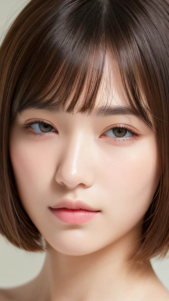 ((Top Quality, 8k, Masterpiece: 1.3)), 1 Woman, Slender Swimsuit Highlighted Beautiful Girl: 1.3, (Short Hairstyle, Big: 1.2), Plain Clothes: 1.2, Indoors, Ultra Detailed Face, Detailed Eyes, Double Eyelids