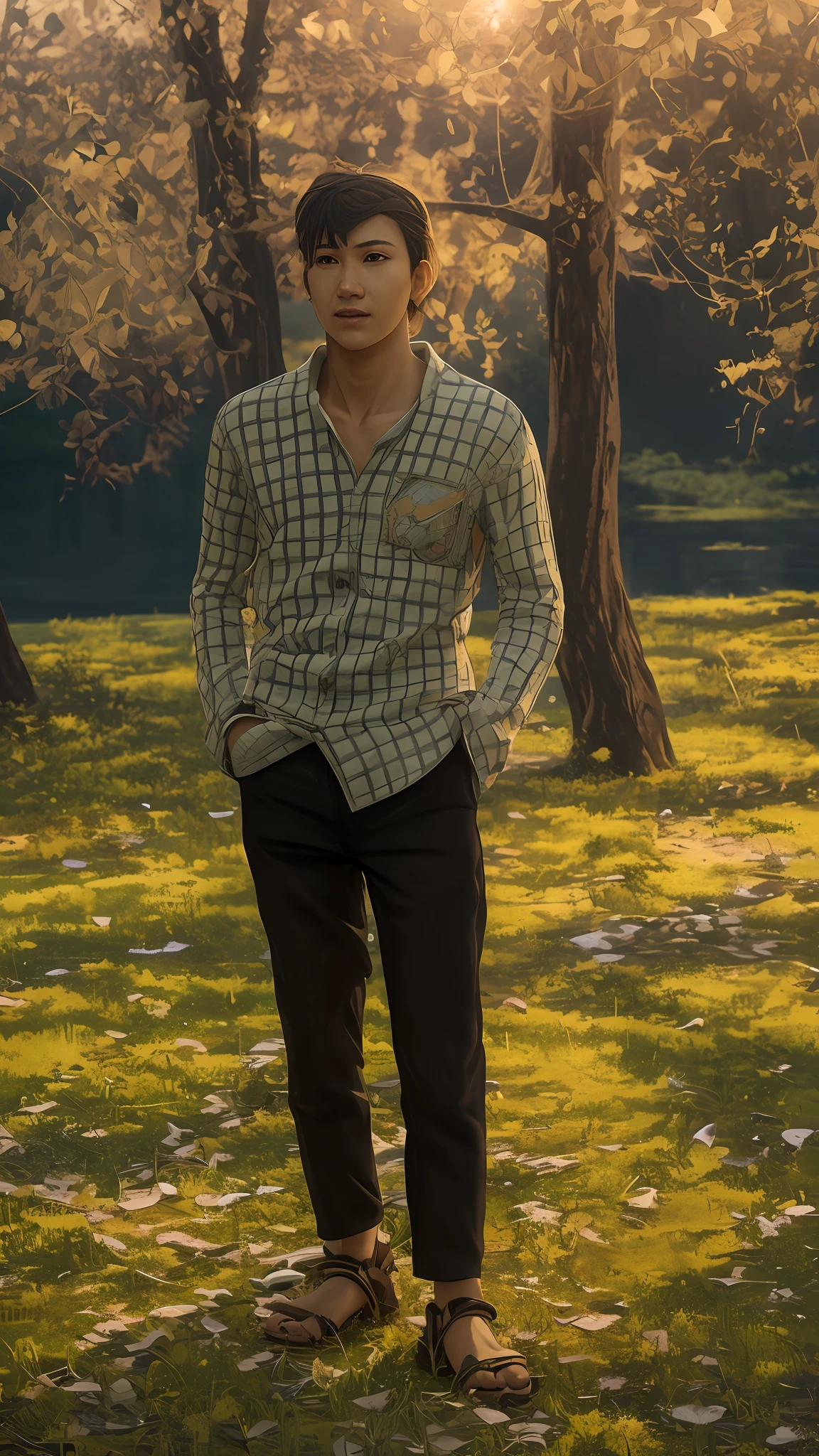 masterpiece, best quality, high quality, extremely detailed CG unity 8k wallpaper, The vast and quiet taiga stretches to the horizon, with dense green trees grouped in deep harmony, as the fresh breeze whispers through their leaves and crystal snow lies on the frozen ground, creating a stunning and peaceful landscape, Bokeh, Depth of Field, HDR, bloom, Chromatic Aberration ,Photorealistic,extremely detailed, trending on artstation, trending on CGsociety, Intricate, High Detail, dramatic, art by midjourney