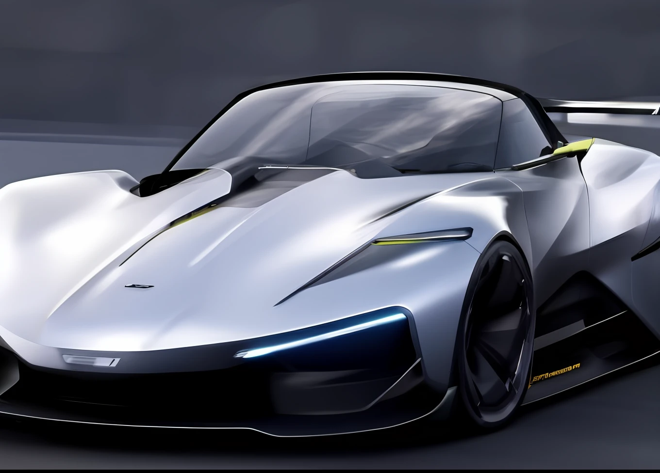 Rendering of a futuristic sports car with a large hood, line sleek，strongman, render of futuristic supercar, sharp render, Concept car, futuristic suzuki, Next-generation rendering, extreme render, 3 d render n - 9, full view of a sport car, rendering of checkmate, gtr xu1, Futuristic concept car, concept ar, Front perspective