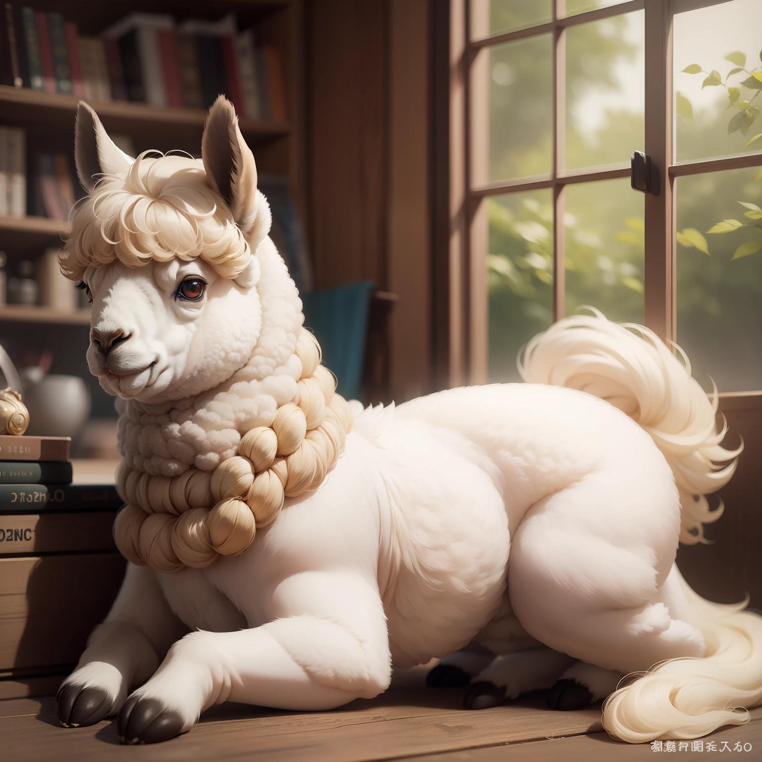 alpaca kawaii top-quality masterpiece 超A high resolution Tiere 8K