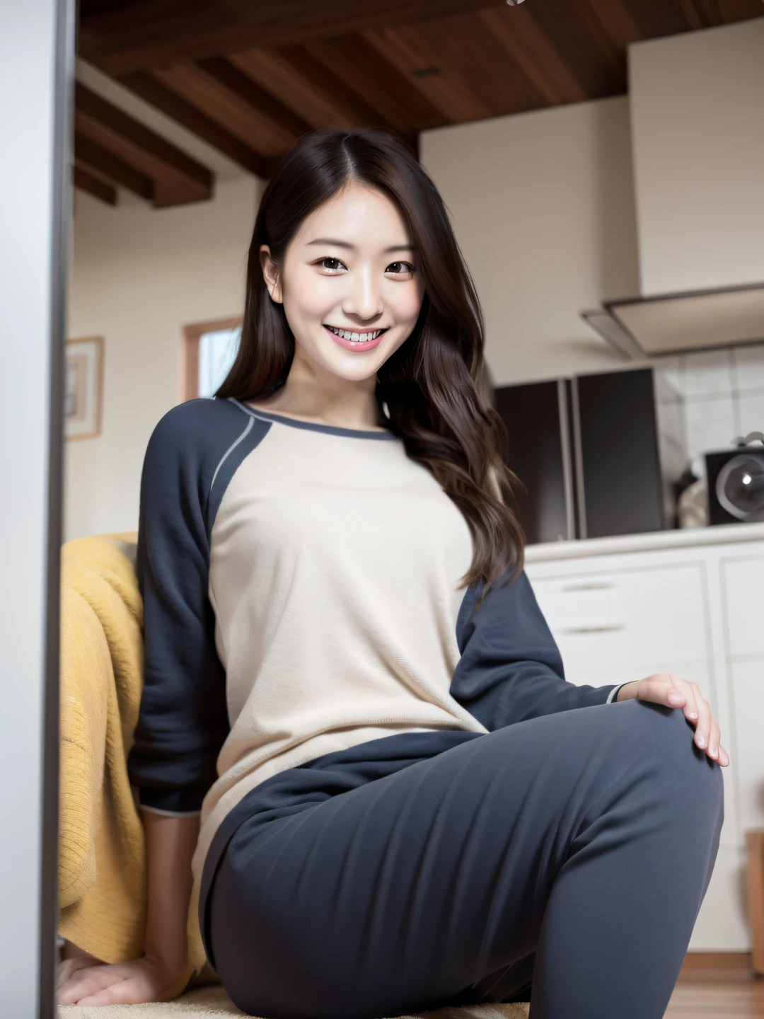 8K, HDR, Photography, ((at home)), (((varied poses))), (lounge wear), (low aperture), (detailed background)