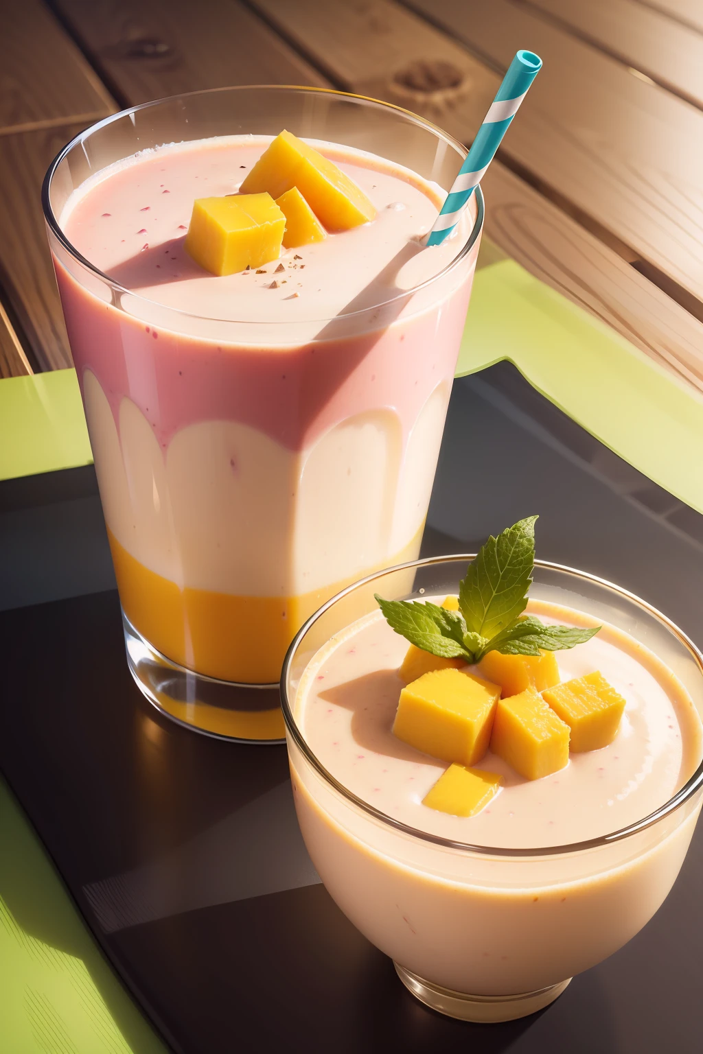 Smoothie with mango