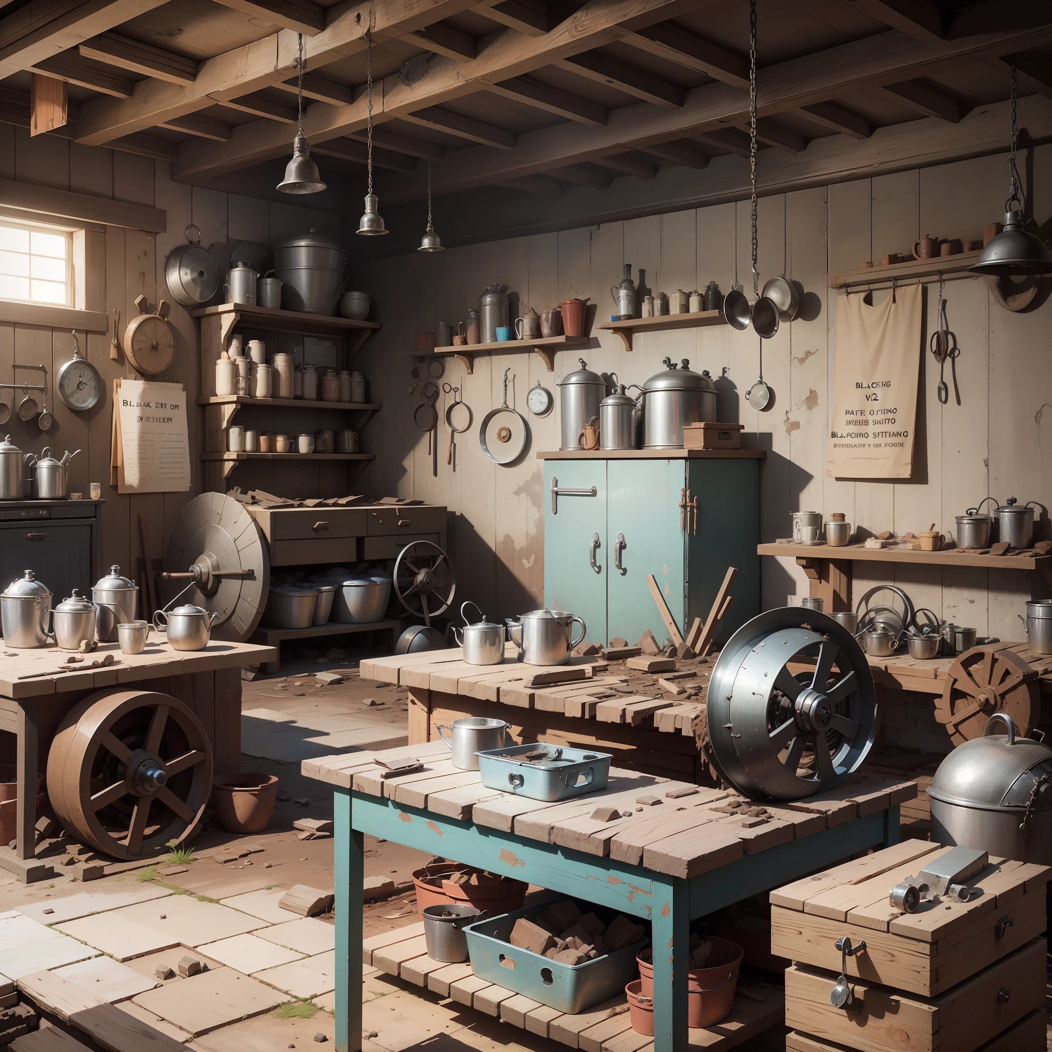Blacksmith shop, broken, broken --auto --s2