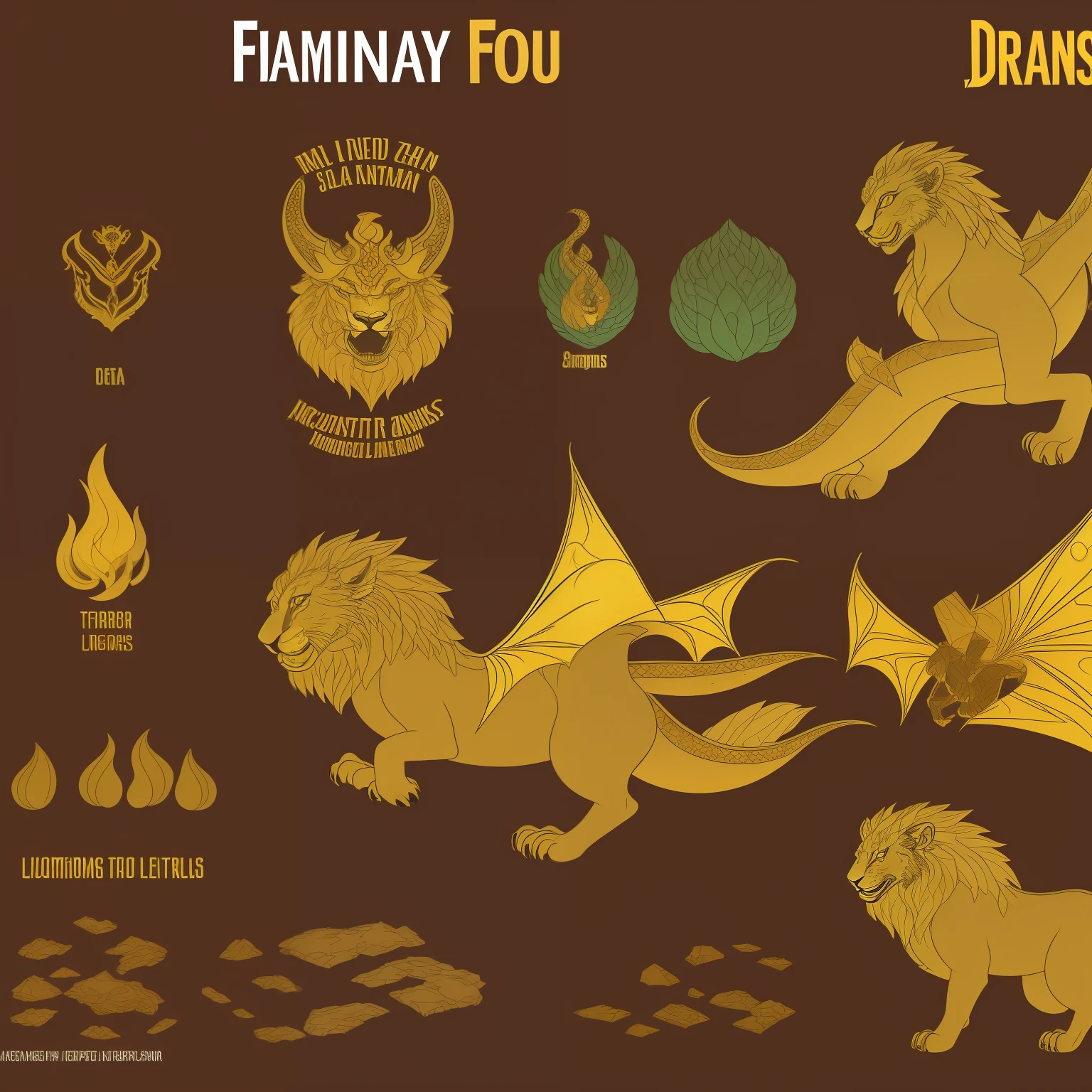 (Personagem original por @AKYRA) Glows are animals that look like lions, but they have dragon-like heads, golden scales on their backs;, like a dragon. A juba deles sao grandes espinhos flamejantes ,The Glows are intelligent and wise, possuem uma calda longa com espinhos na ponta ,grande energia e possuem grande poder, nao tem asas ,pois podem fazer sua juba pegar fogo quando lutam,patas grandes com unhas dragonianas