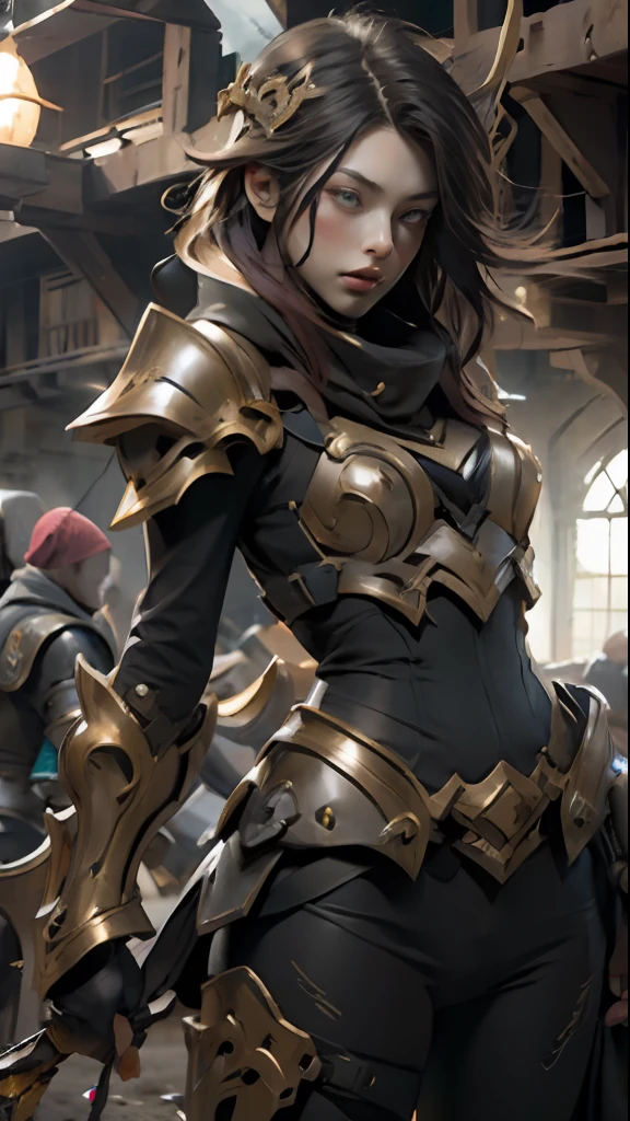 lux of league of legends game, iron armor