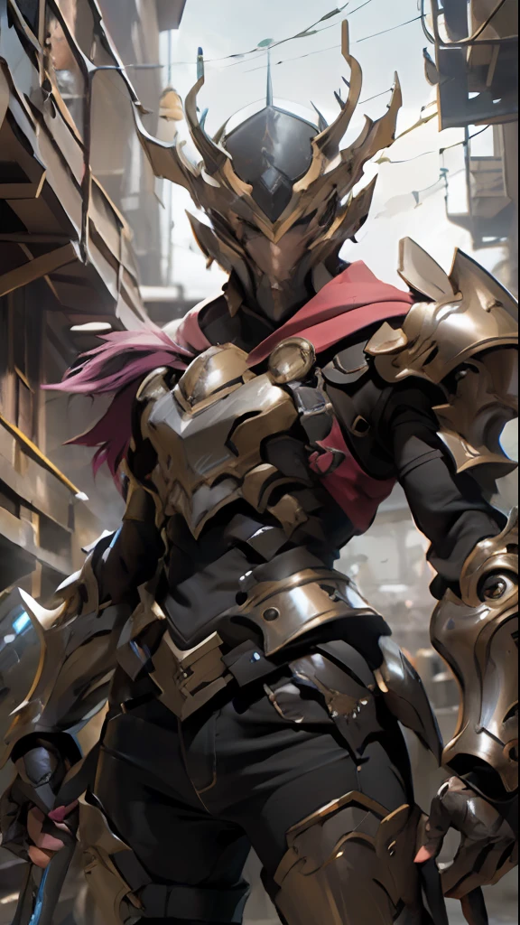 lux of league of legends game, iron armor