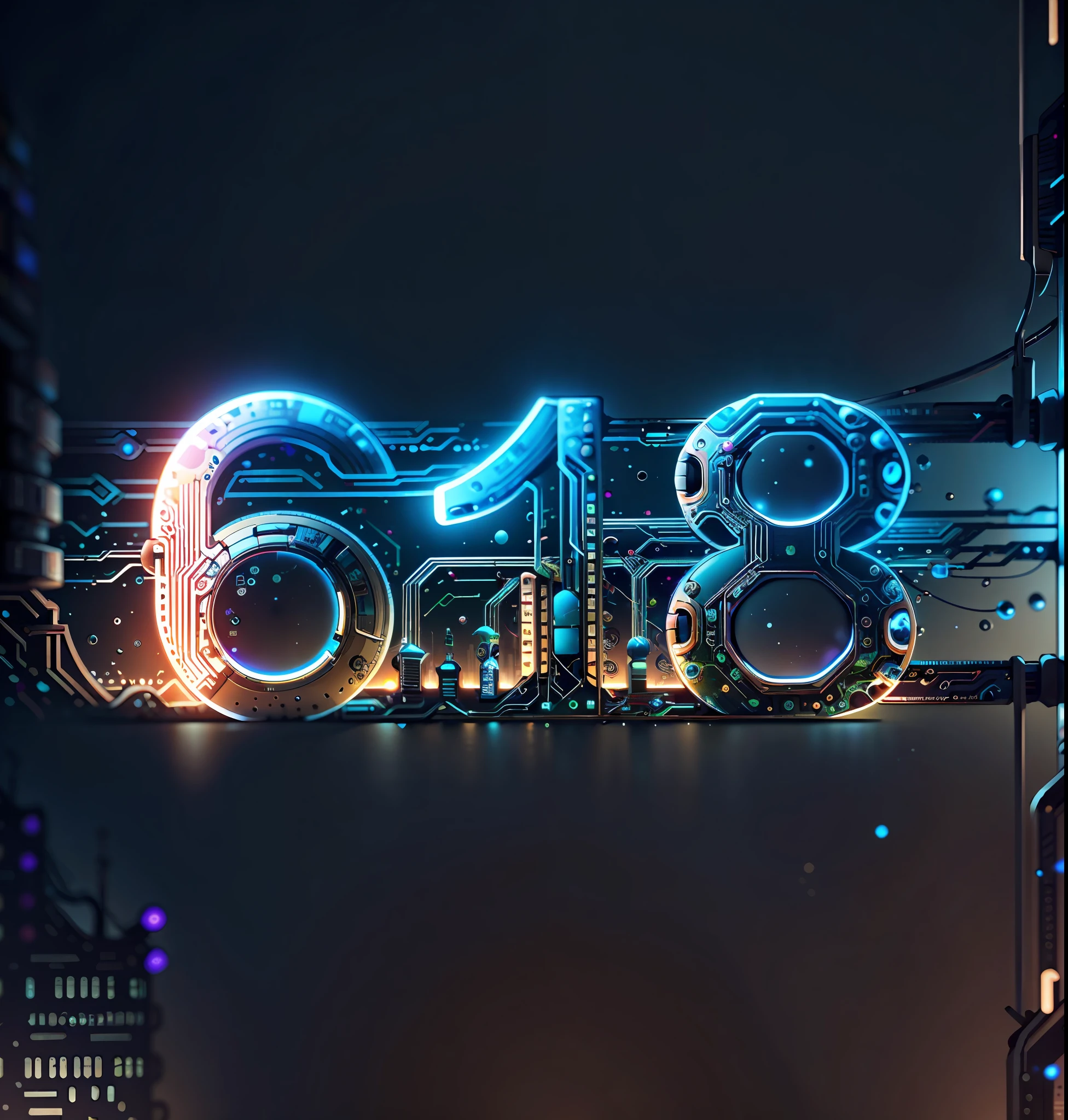Circuit board AI city