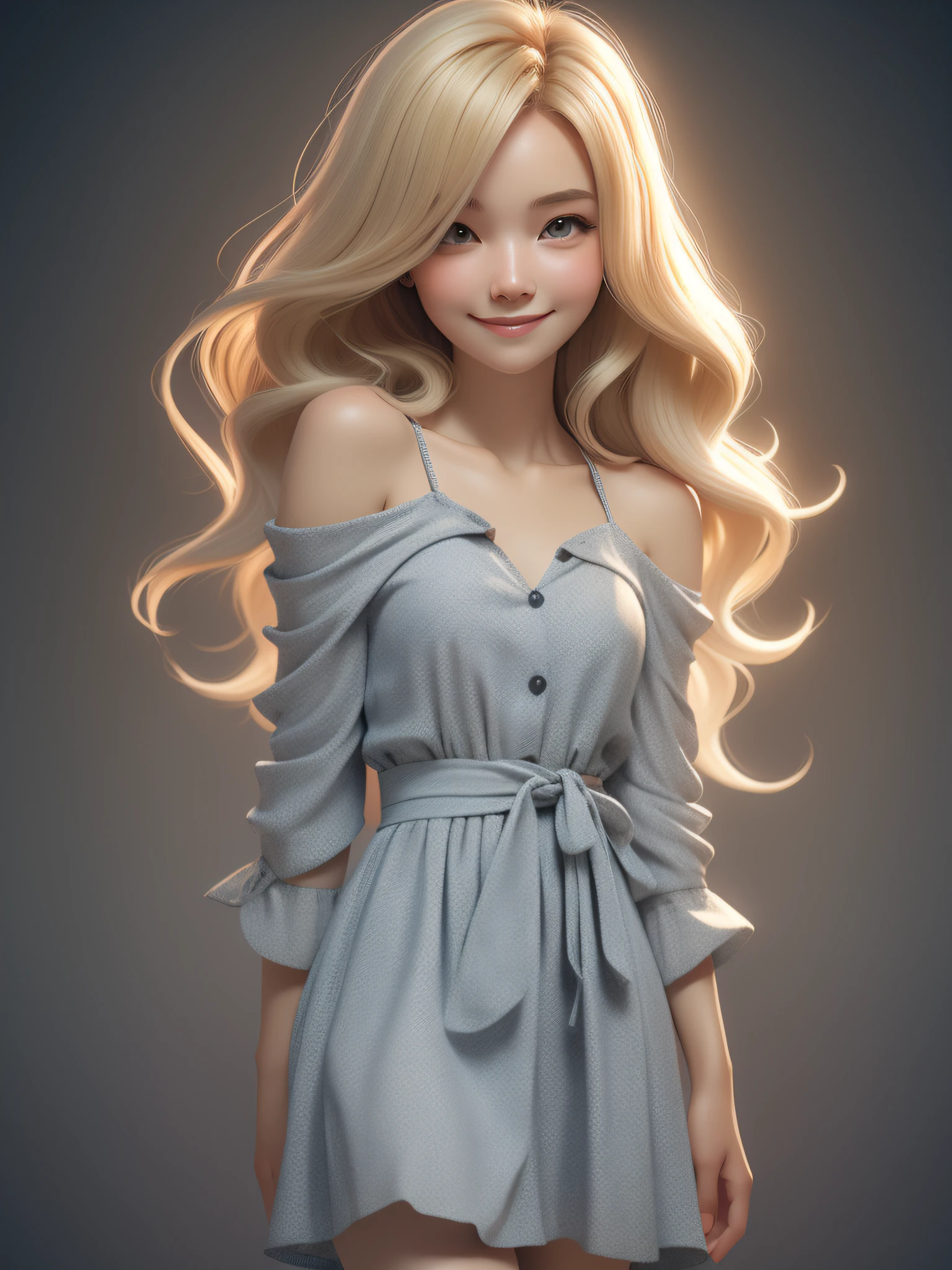 dynamic lighting, (((life-affirming rainforests))), (cute:1.3), blonde hair, (pale skin:1.1), (soft smiling:1.1), detailed face, detailed gray eyes, detailed skin texture, mini red dress, sun ray, by ilya kuvshinov, nina masic, sharp focus, natural lighting, subsurface scattering, f2, ornate, 35mm, Luminism, cinematic lighting, wide shot, retina, textured skin, anatomically correct, best quality, award winning