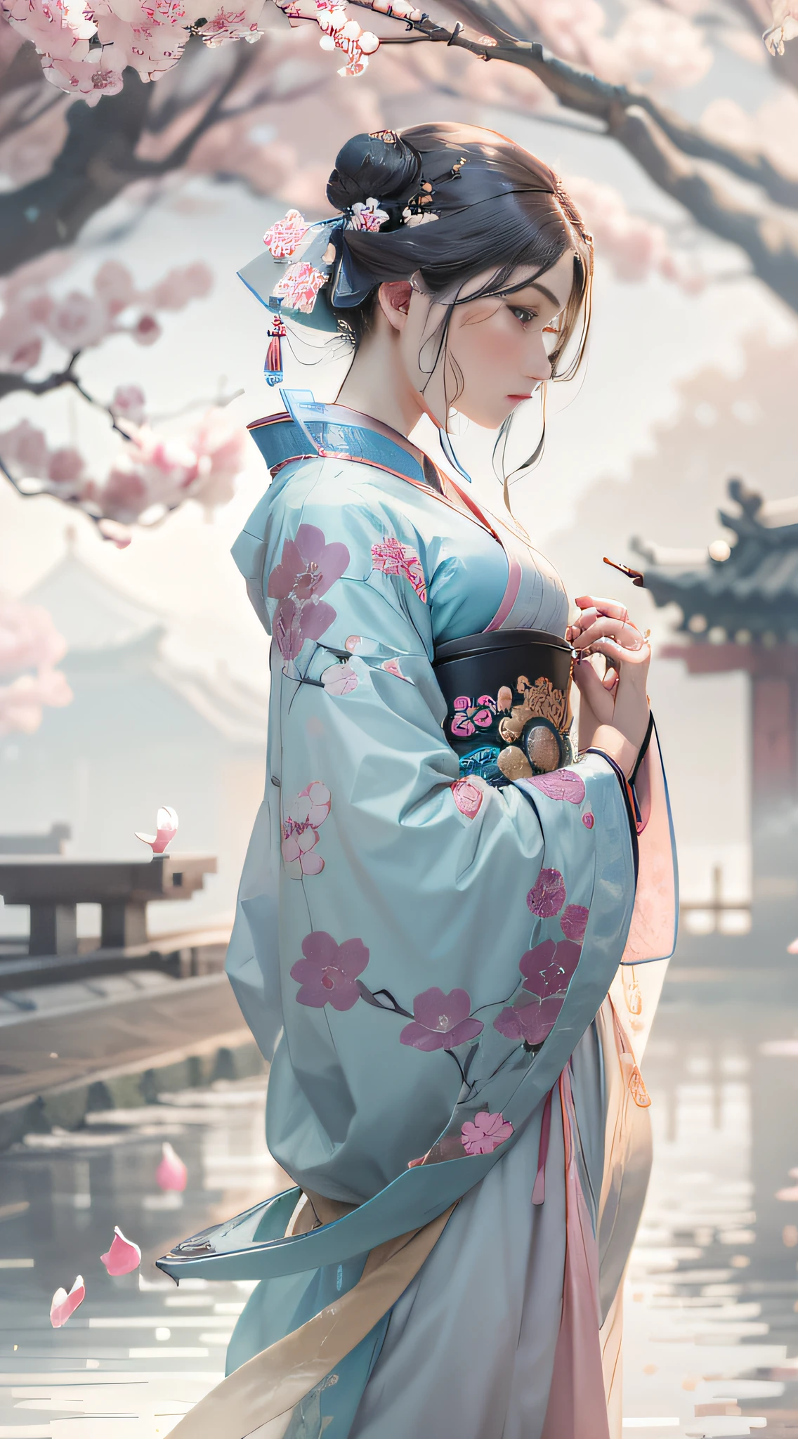 Perfect side face