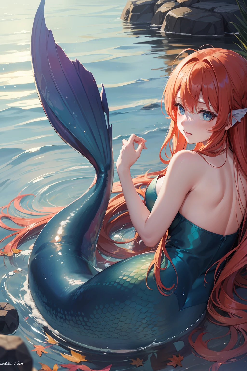 Flammes in-heat Mermaid fall dawn