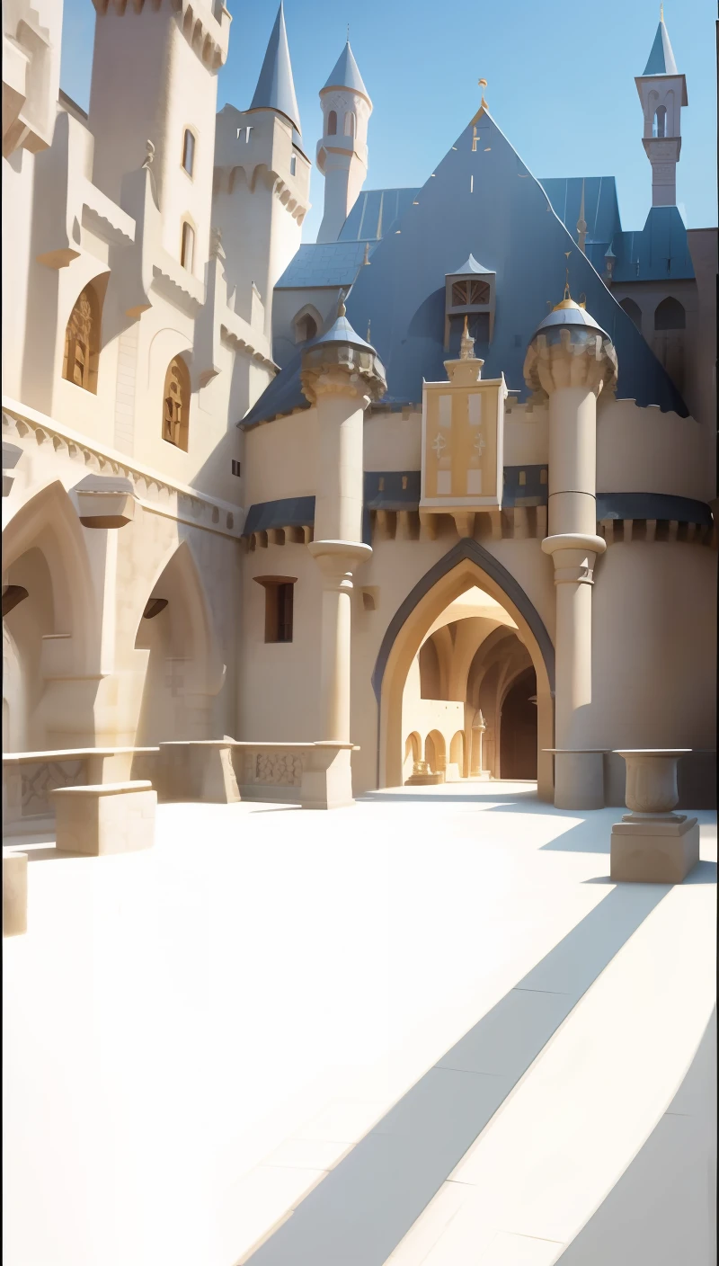 medieval times,Architectural scenes,Luxurious building,European-style palace