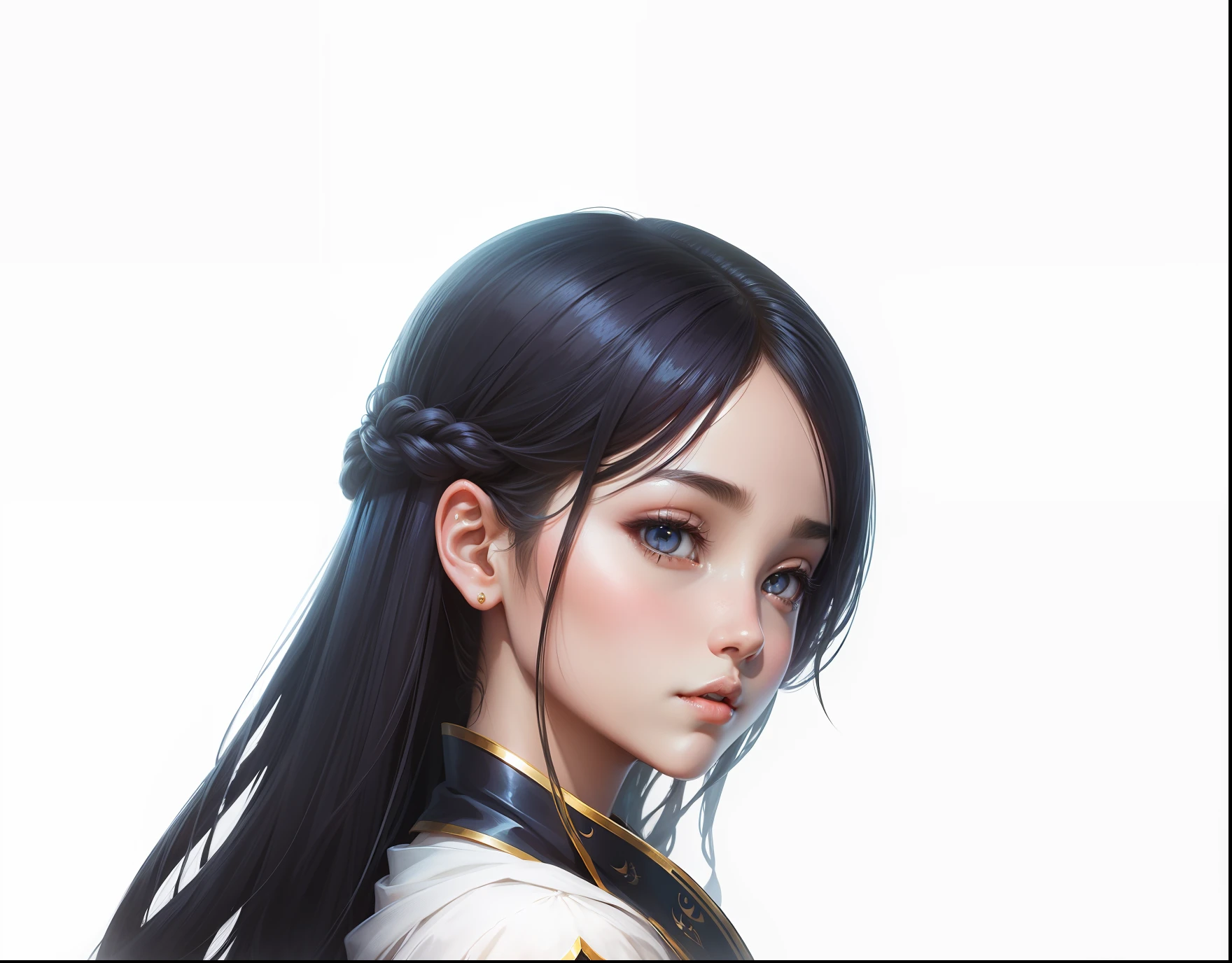 Girl fairy，Xianxia，ccurate，lightand shade contrast