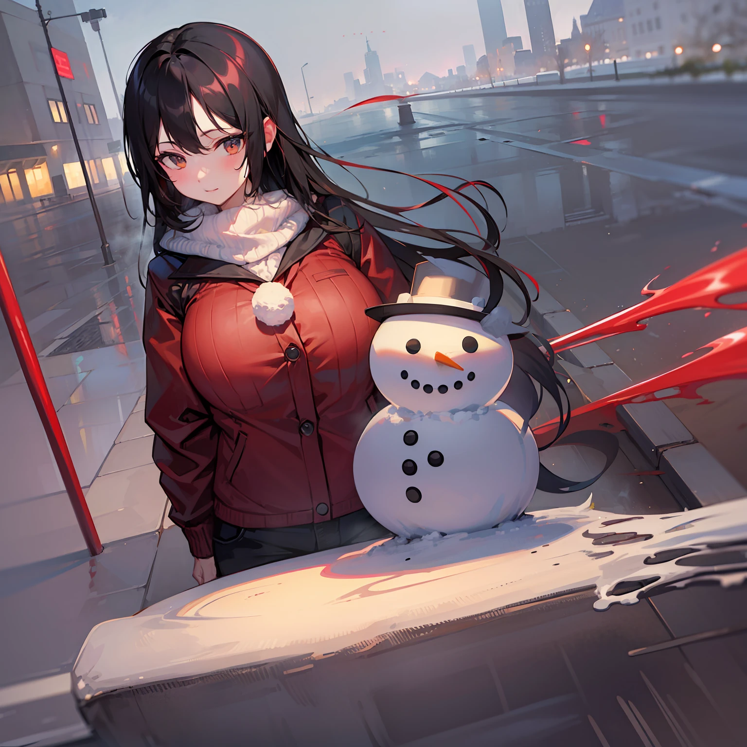 Big snowman