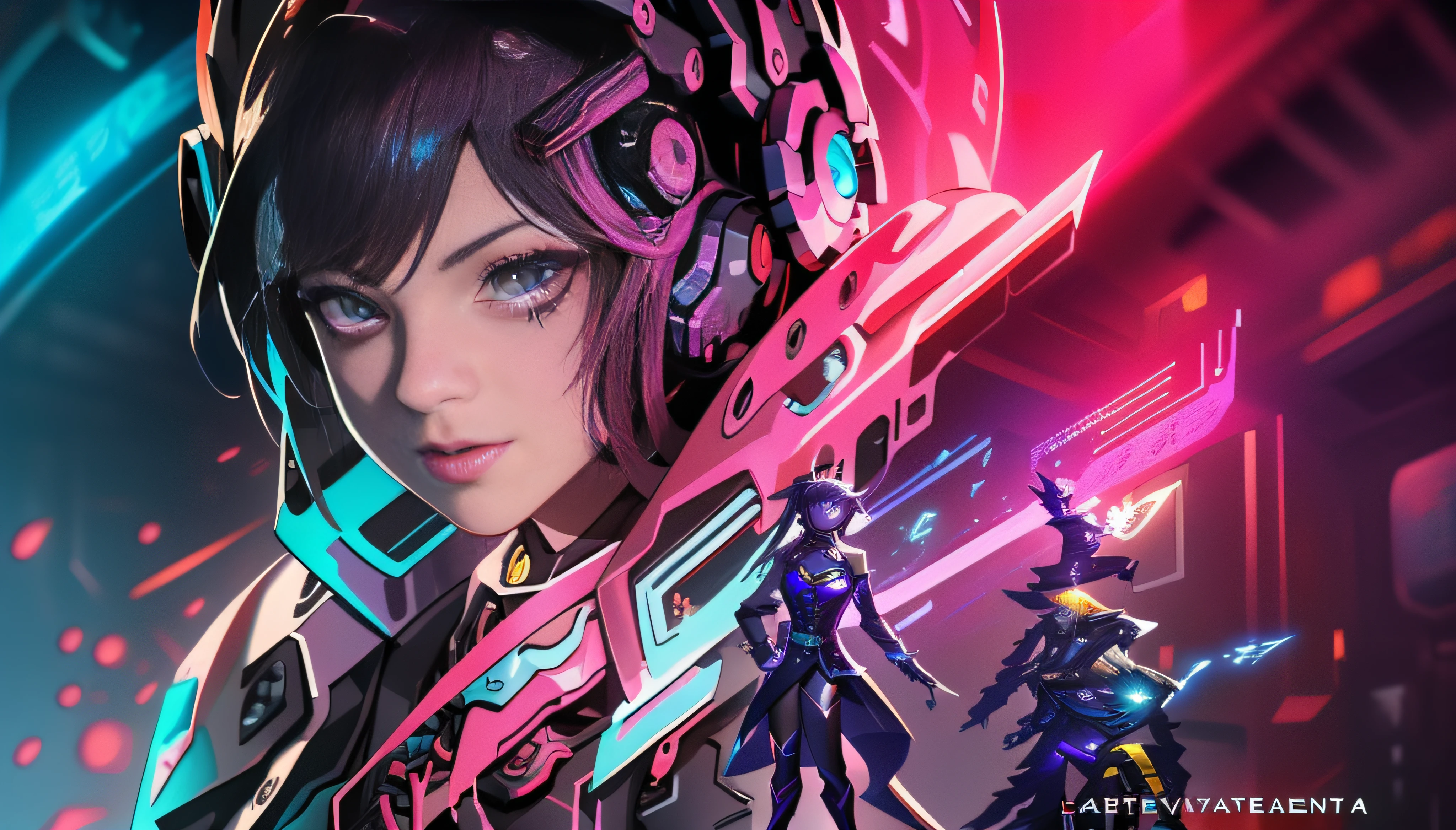 tmasterpiece,HighestQuali,Exquisite,High Picture Quality,(cyber punk style:1.1),Close-up of a group of people with guns and armor, rossdraws and jazza, key art, jazza and rossdraws, Official Splash Art, heroes of the storm splash art, wallpaper splash art promo art, rossdraws 2. 0, character splash art, 《Intrepid Covenant》game style, valve promotional splash art, overwatch style, game key art