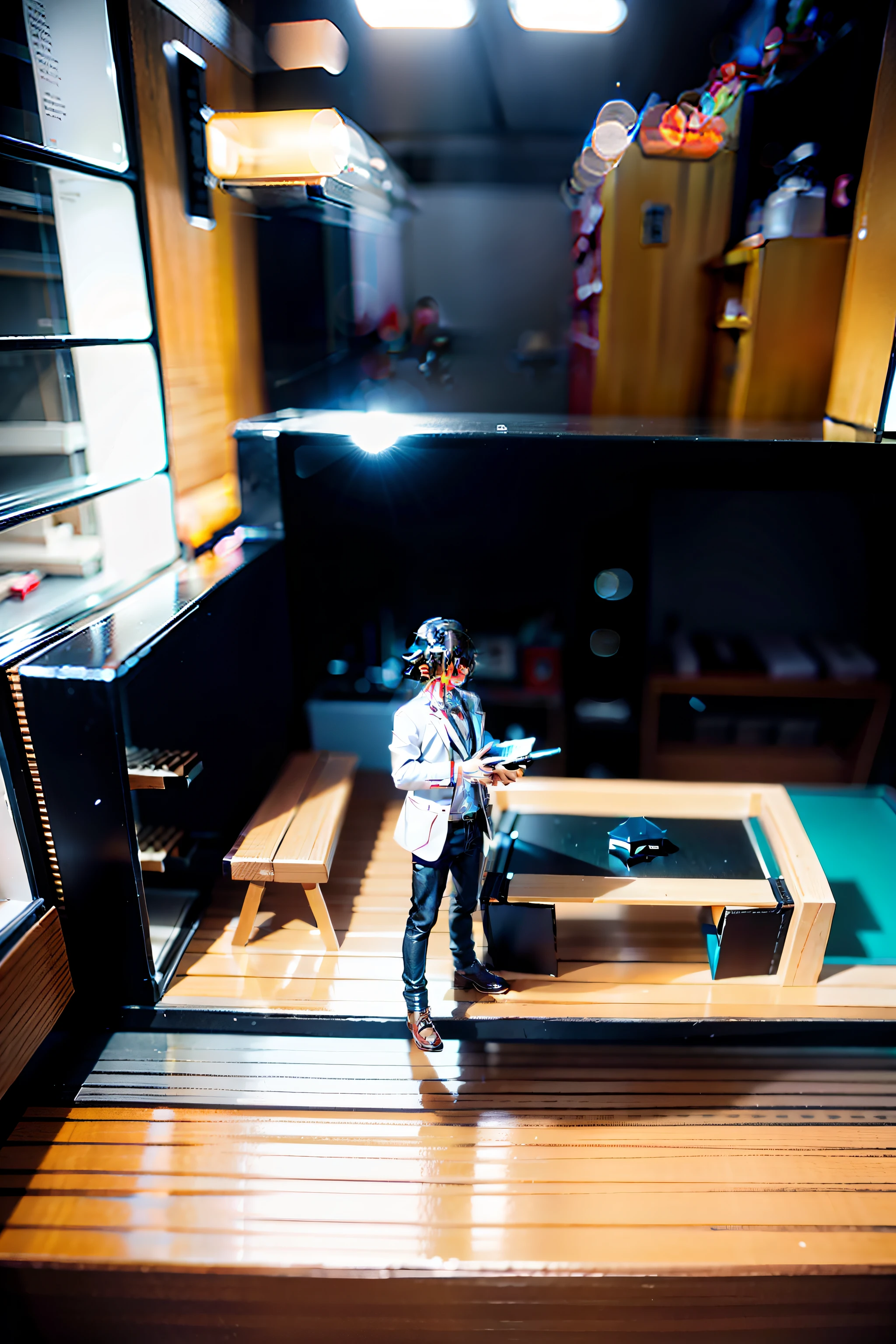 dorama，Miniature model --ar 2:3